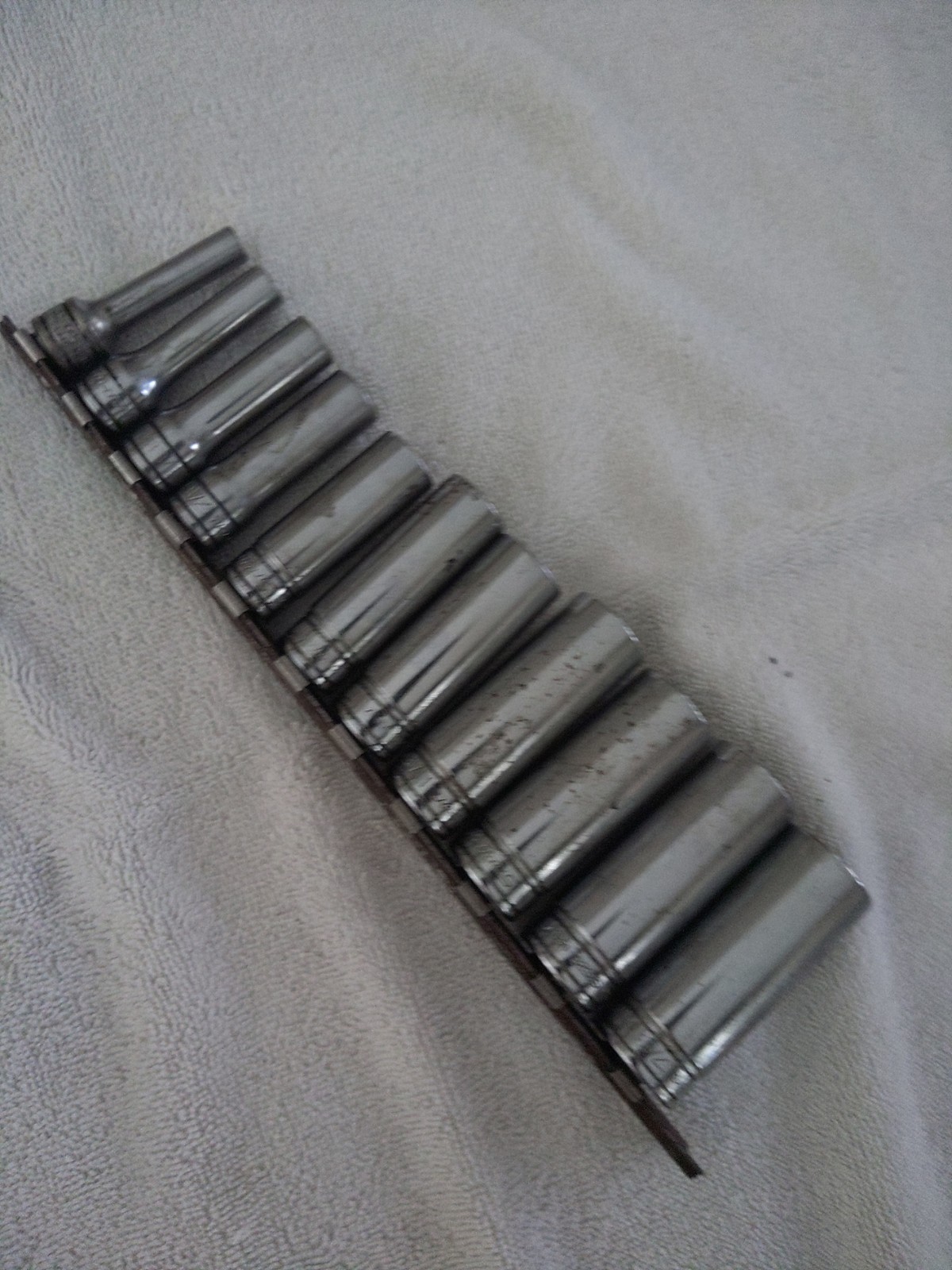 Snap On 3/8 Drive 6 Point Sae Deep Sockets 1/4″-7/8″
