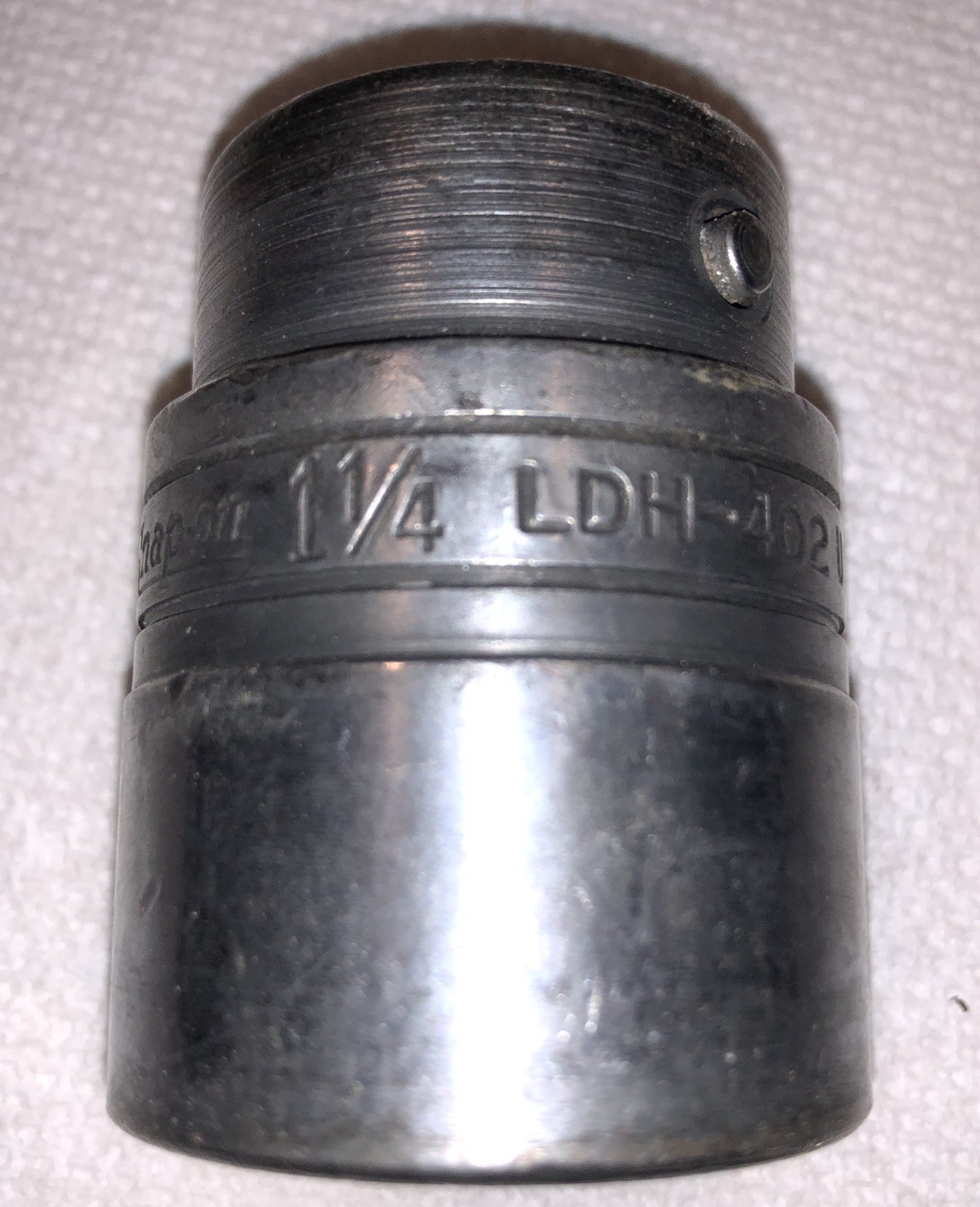 VTG 1954 Snap-On LDH-402 3/4” Drive 12 Point 1-1/4” Shallow Socket SNAPON