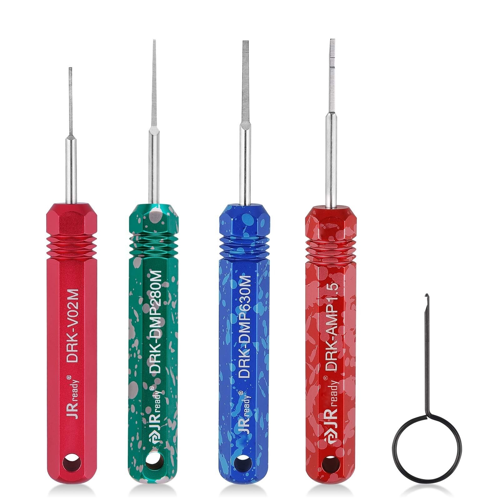 Pin Extractor Tool Set for AMP Super Seal, Metri-Pack & JST Connectors – 5PCS