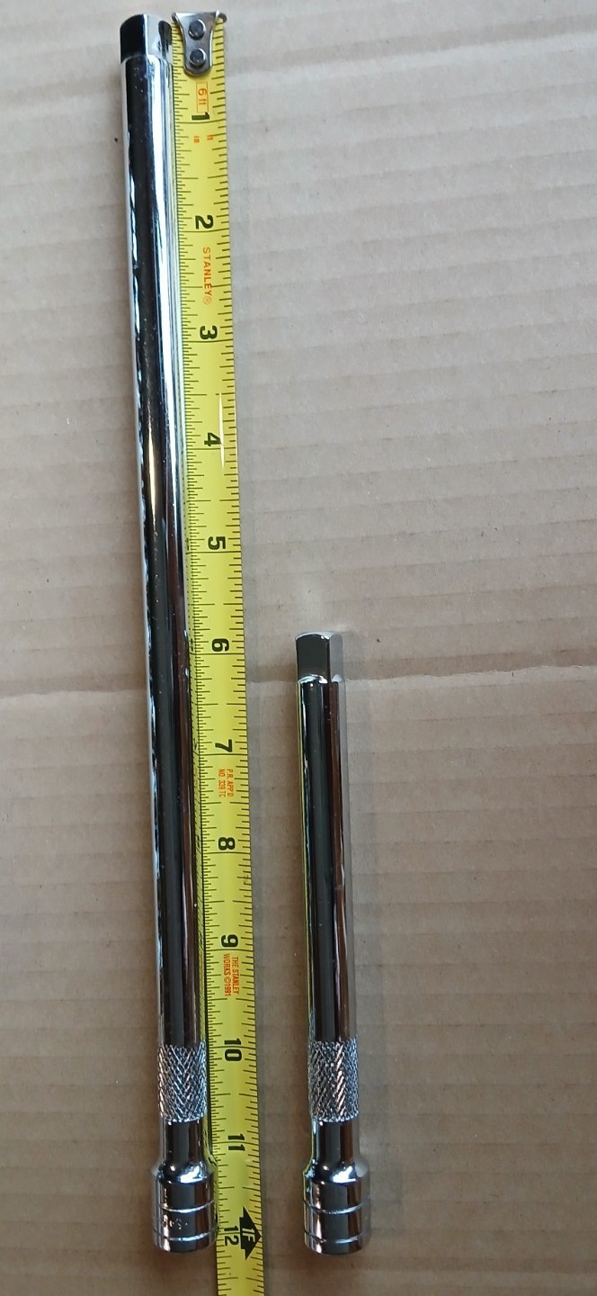 NOS S-K Tools, USA High Quality 5 Piece Set Extensions & Jointed Sockets & Adapt