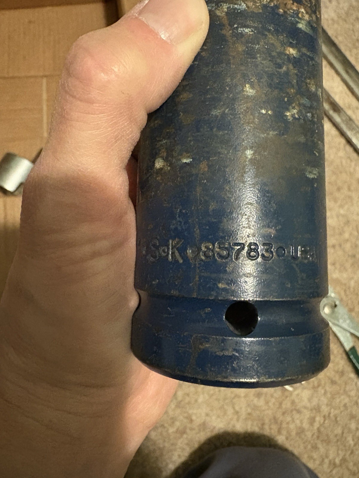 S-K 85783 6 Point Deep Impact Socket 33mm 1” Drive