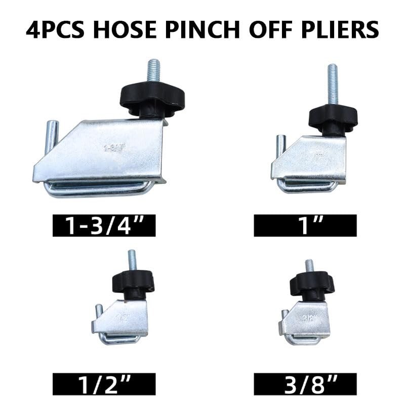15pcs Hose Clamp Pliers Set & Electrical Disconnect Tool Kit for Auto Repair