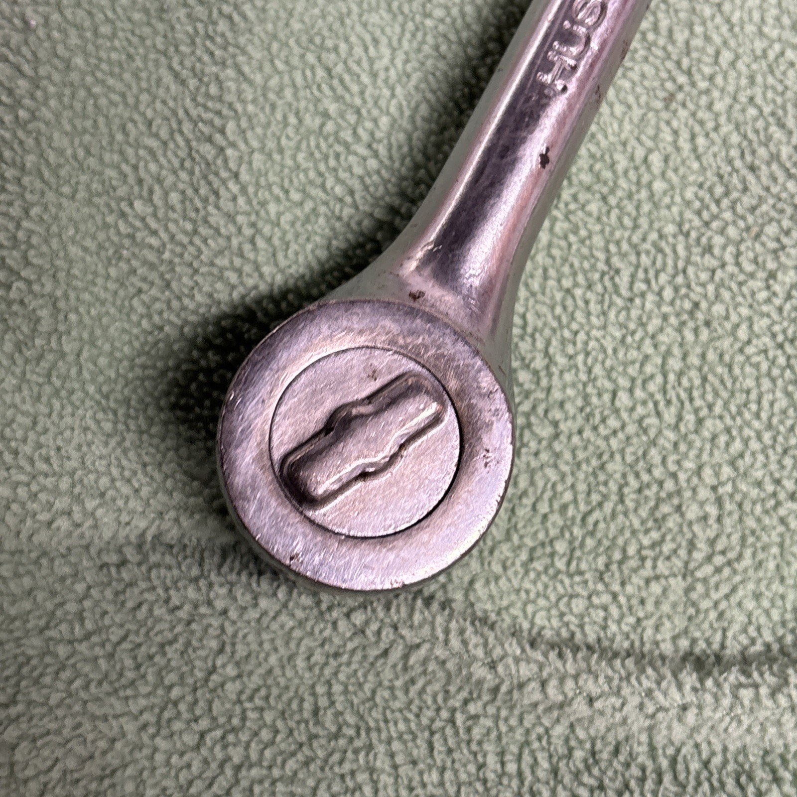 Vintage Husky CS-43 1/2″ Drive 10″ ~ Knurled Handle Ratchet. Plus Sockets Extras