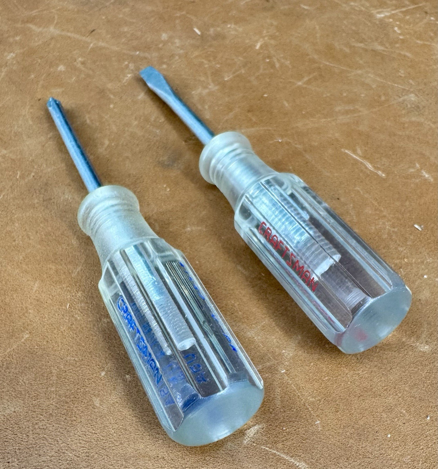 Vintage Craftsman USA 41541/2 Pratt Reed V Series Screwdriver Set, Perfect!
