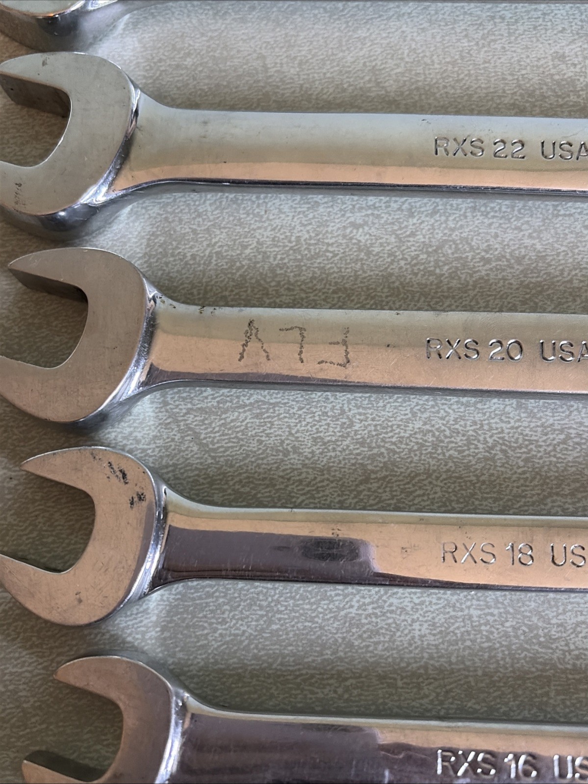 Snap On Tools Line Wrench 7 Piece Set SAE 5/16-3/4