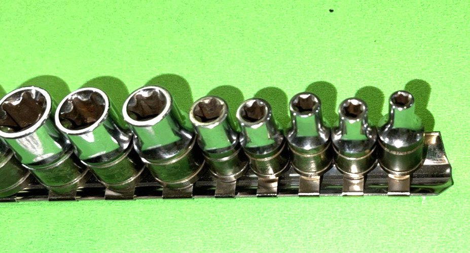 MATCO TOOLS SIVER EAGLE 11 PIECE MULTI-DRIVE INSIDE TORX SOCKET DRIVER SET