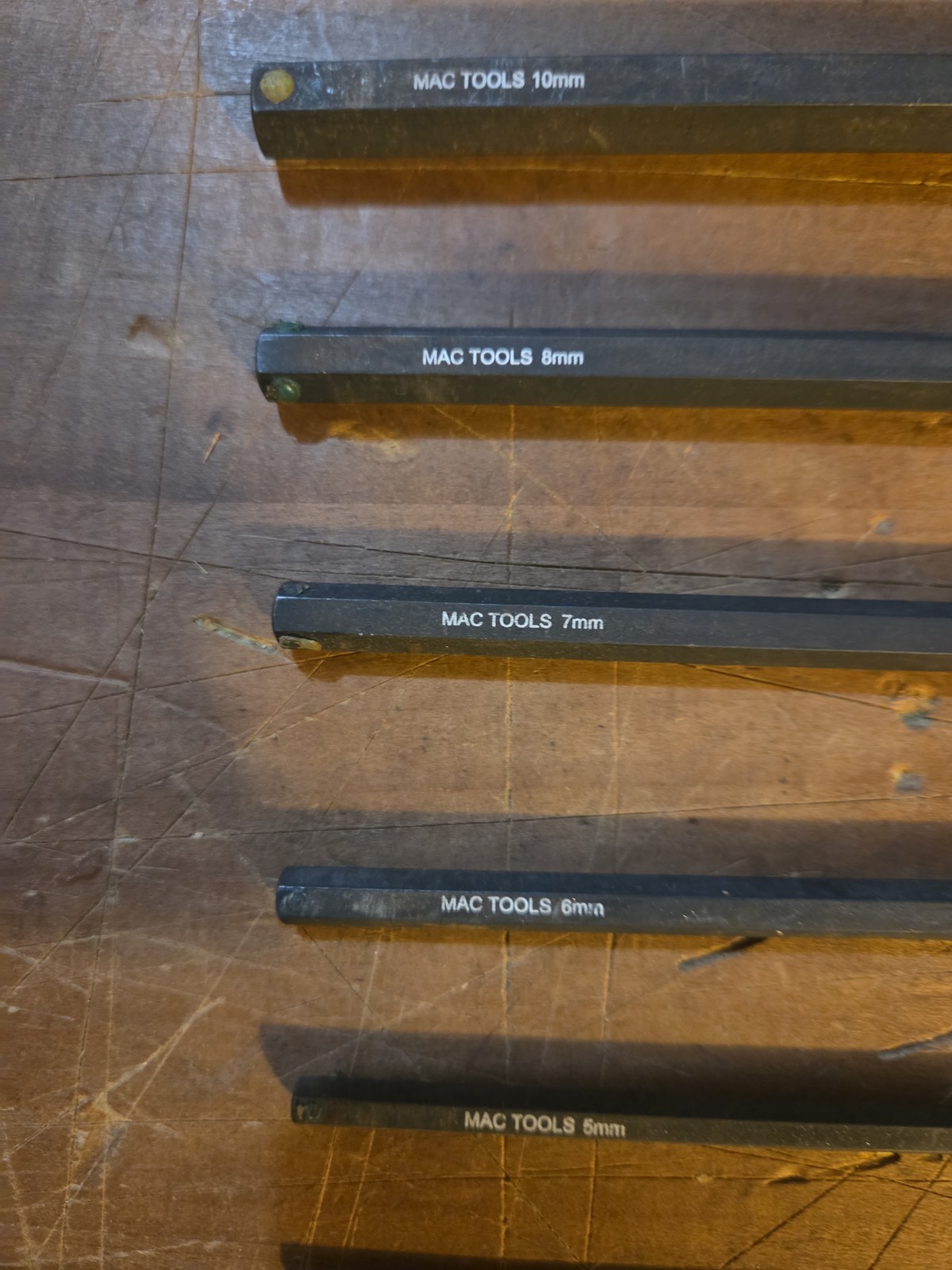 MAC Tools 6 Piece Metric Hex/Allen Tool Set 4,5,6,7,8,10MM Fathers Day Gift