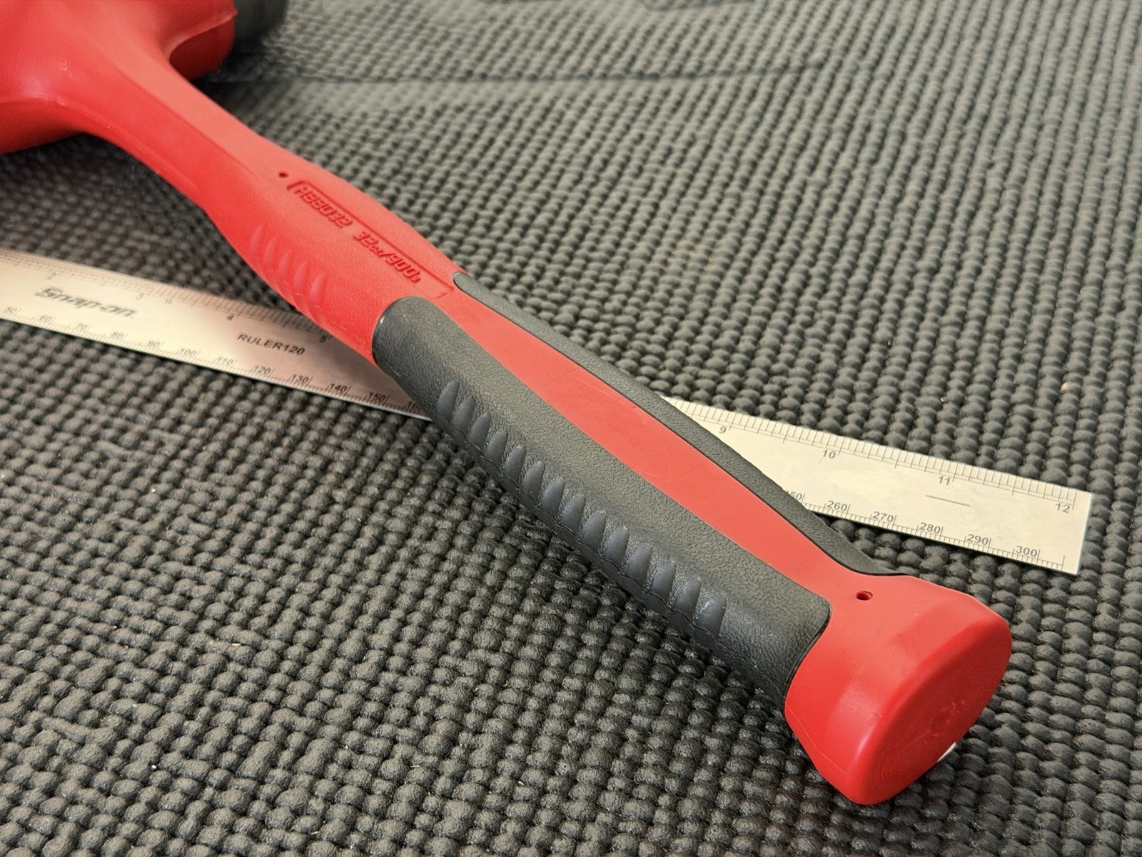 Snap-On 32oz Ball Peen Soft Grip Dead Blow Hammer RED USA🇺🇸 – HBBD32
