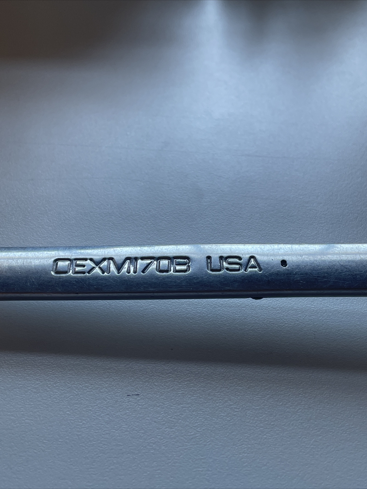 Snap-on Tools 17mm Metric OEXM170B 12-Point Standard Combination Wrench USA