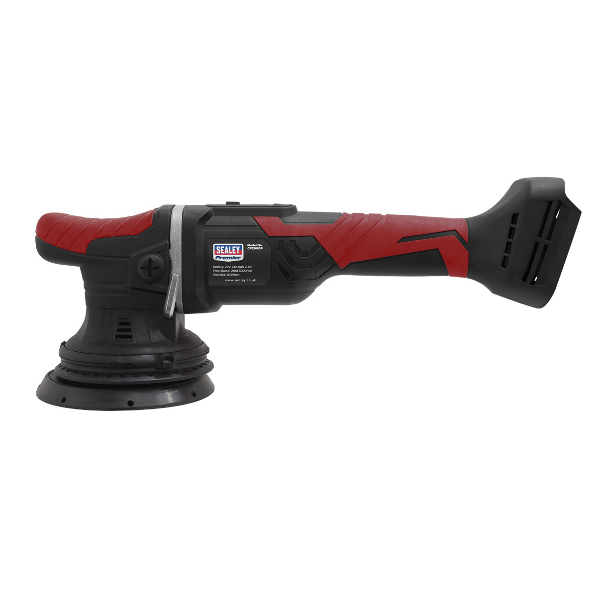Sealey CP20VOP Cordless Orbital Polisher 125mm 20V Lithium-ion – Body Only