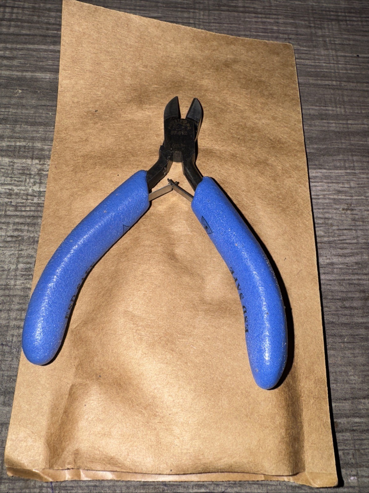 NOS Armstrong Tool USA Mini Blue CUSHION Diagonal Cutters Pliers ESD Safe 67-612
