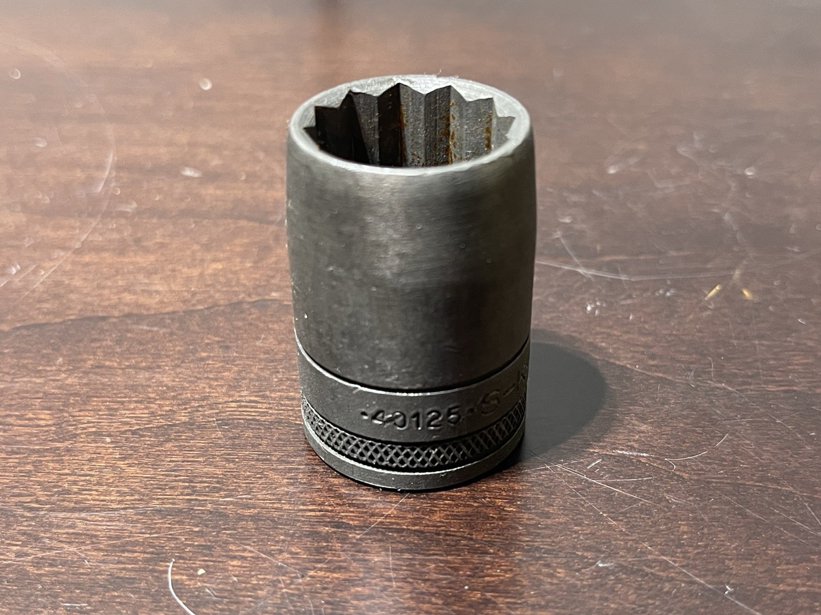 Vintage S-K 40125 1/2″ drive 25/32″ Socket USA made, excellent condition