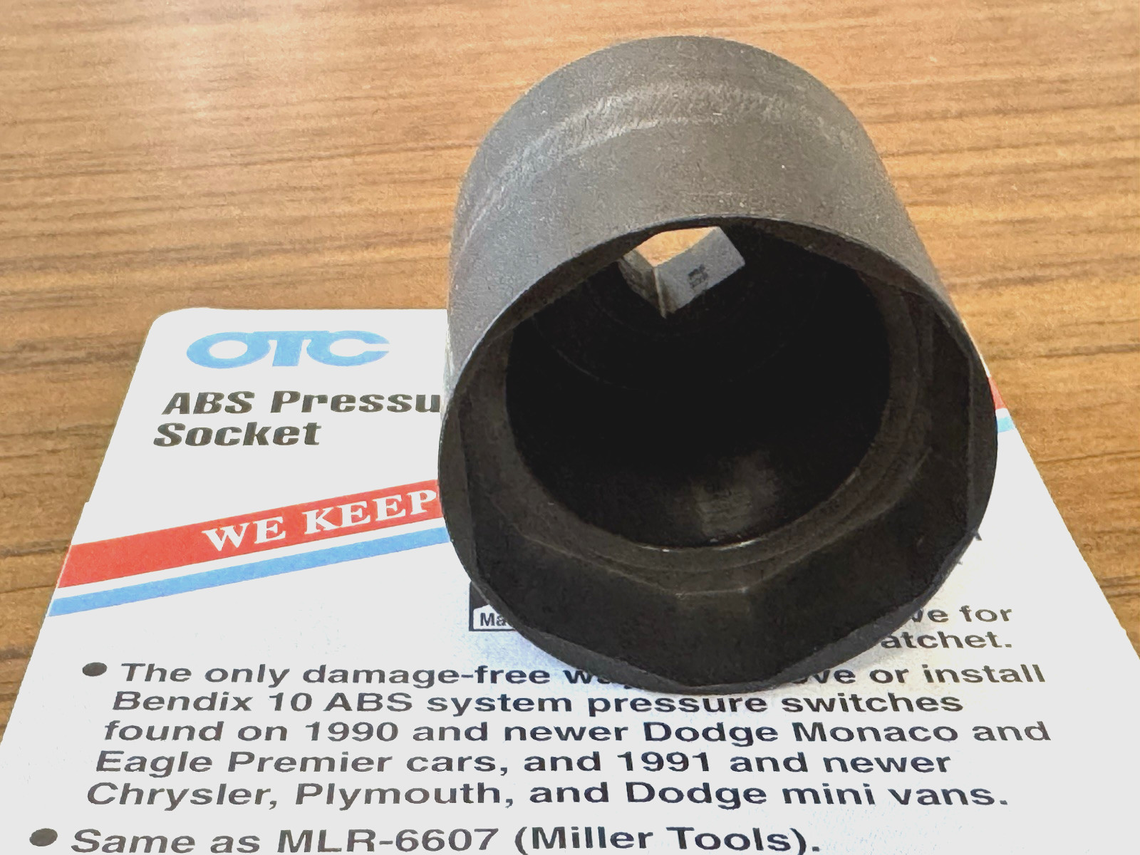 OTC 6002 ABS PRESSURE SWITCH SOCKET same as MILLER 6607 Made in USA