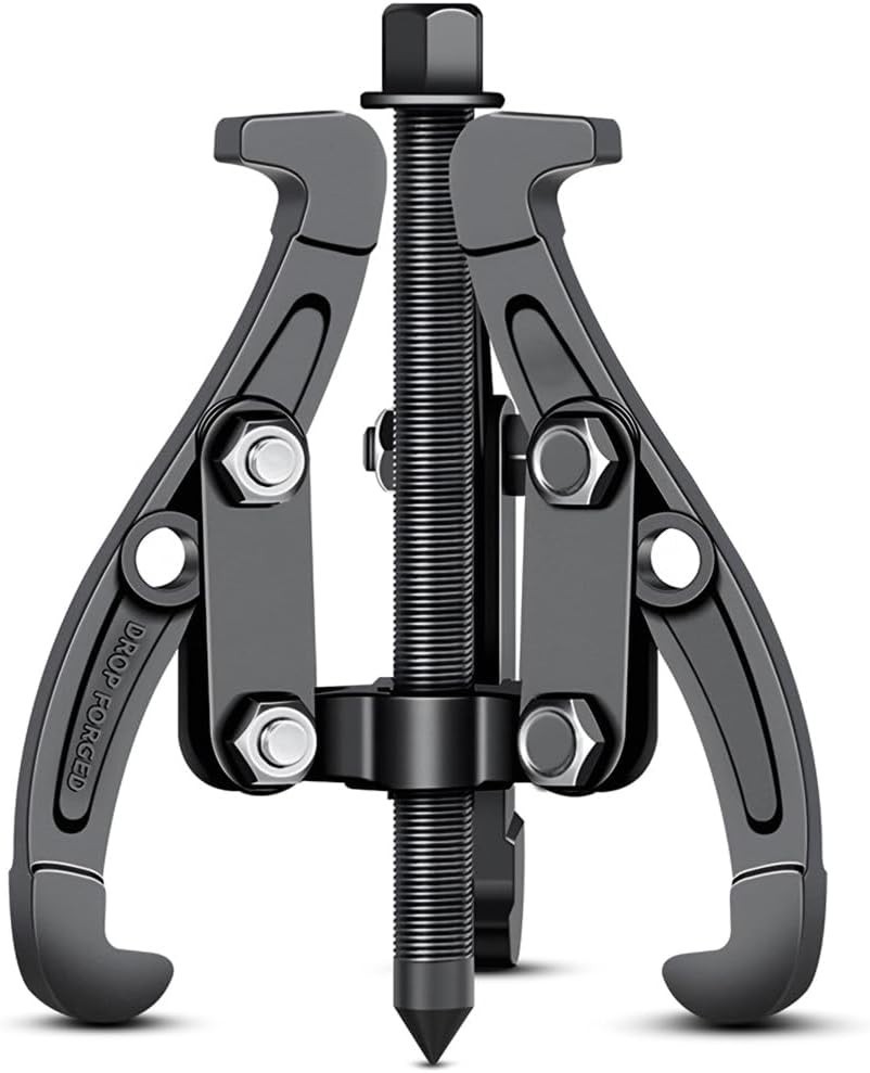 3 Jaw Inner Bearing Puller, Pilot Bearing Gear Puller for Auto wi Size: 6 inch
