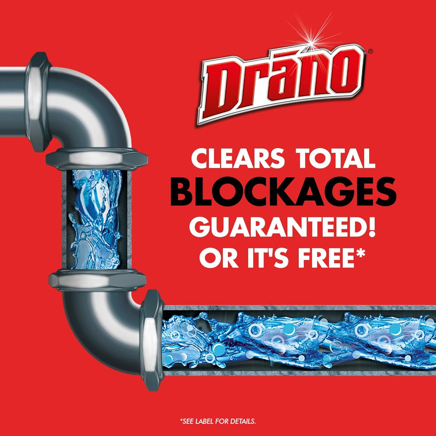 Drano Max Gel Drain Clog Remover and Cleaner for Shower or Sink Drains, Unclogs