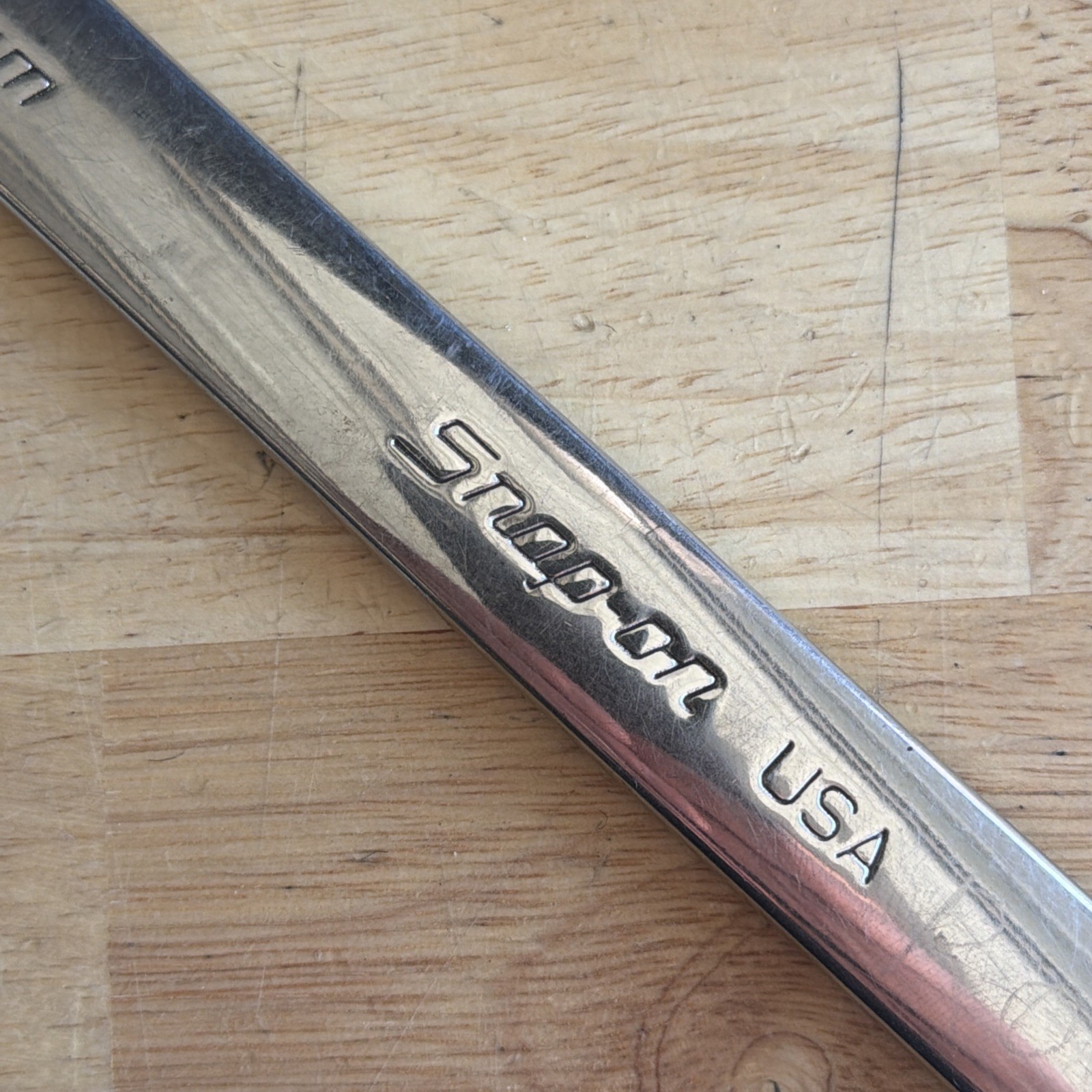 Snap On Tools 22mm Combination Wrench Flank Drive Plus SOEXM22 USA READ!