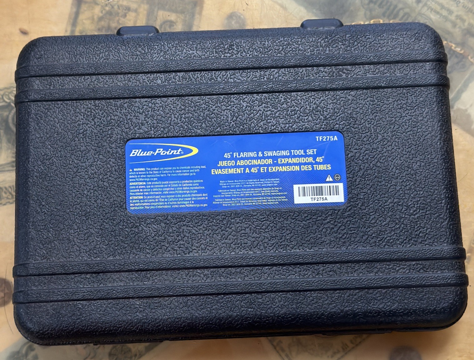 Blue Point 45 Degree Flaring and Swaging Tool – TF275A – Missing Cutting Tool
