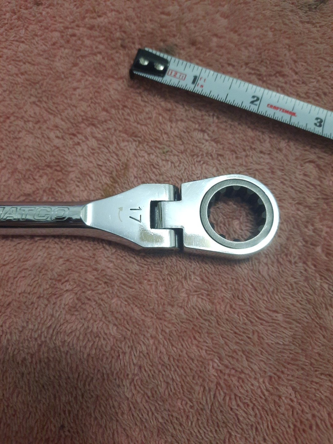 Matco Tools 17 Mm Flex Head Ratchet Wrench