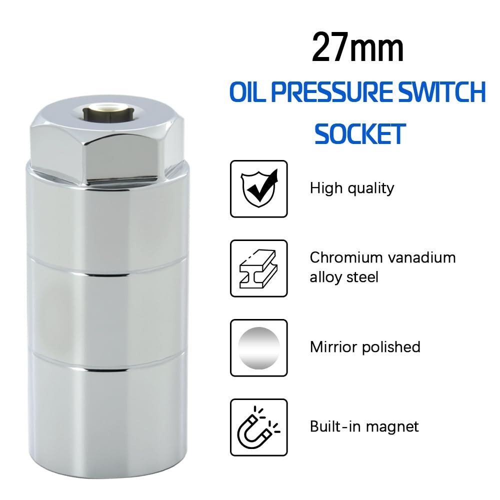 Effortless Engine Maintenance: Oil Pressure Switch Socket for Newer GM Vehicles