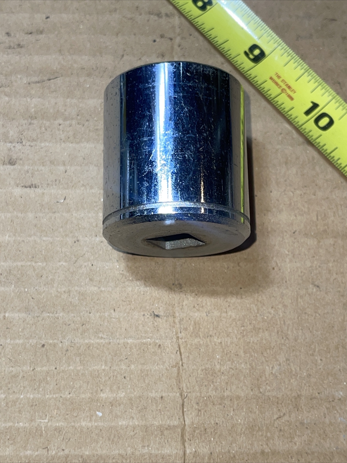 Vintage Grants WTG No 5-3848 1 1/4 In SAE 1/2 Drive 12 Point Socket Rare 53848