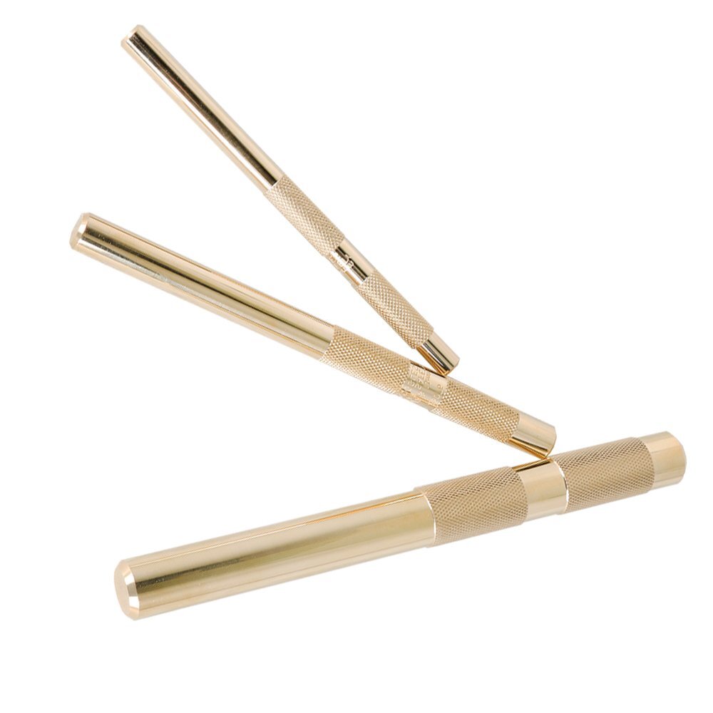 Set of 3 Brass Drift Punch Set 3/8″ to 3/4″ Replace 61360 For Car Repairs