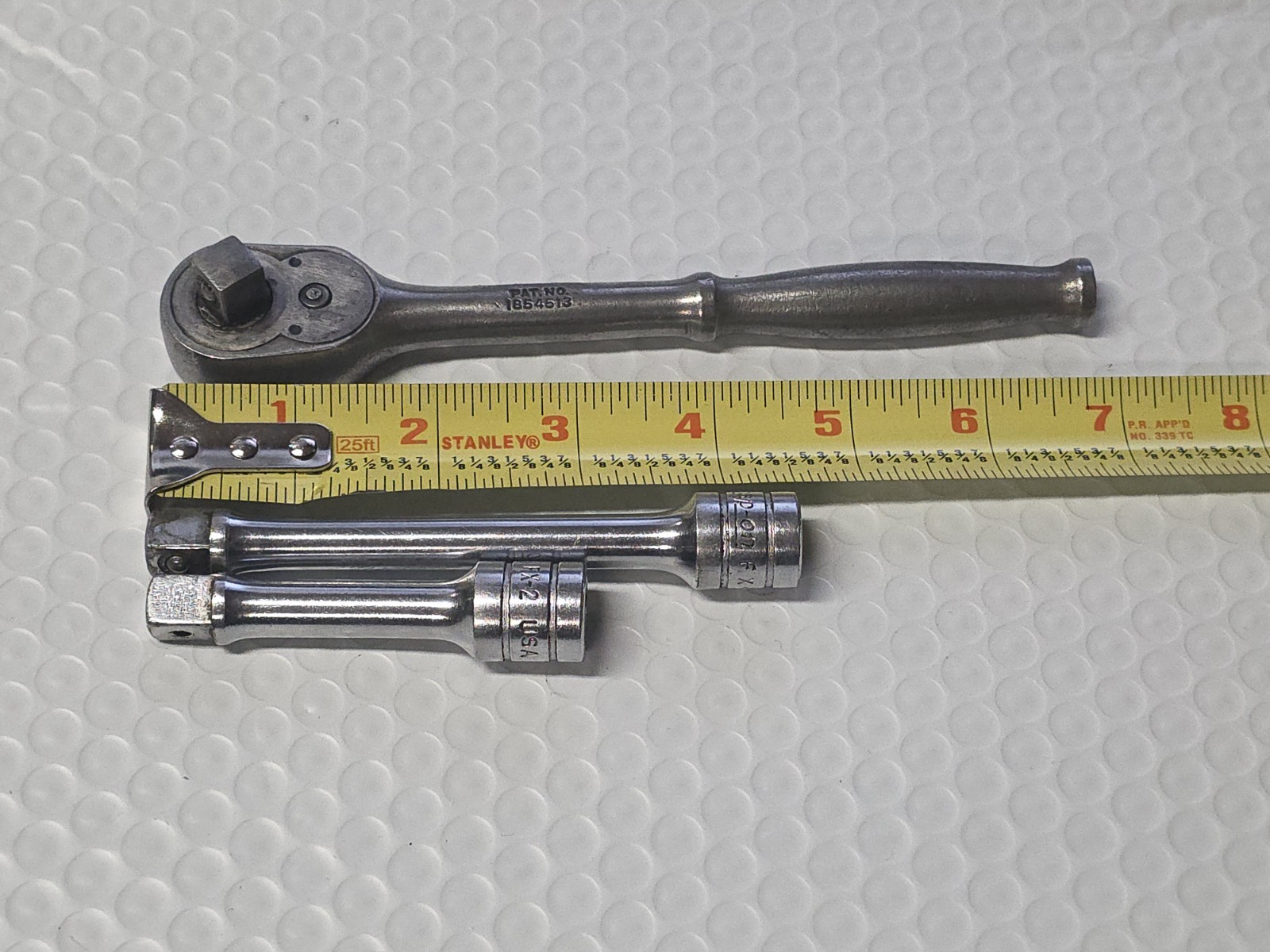 Snap-On Ratchet 3/8″ Ferret F-70N w/ Fx2 & Fx4 Extensions