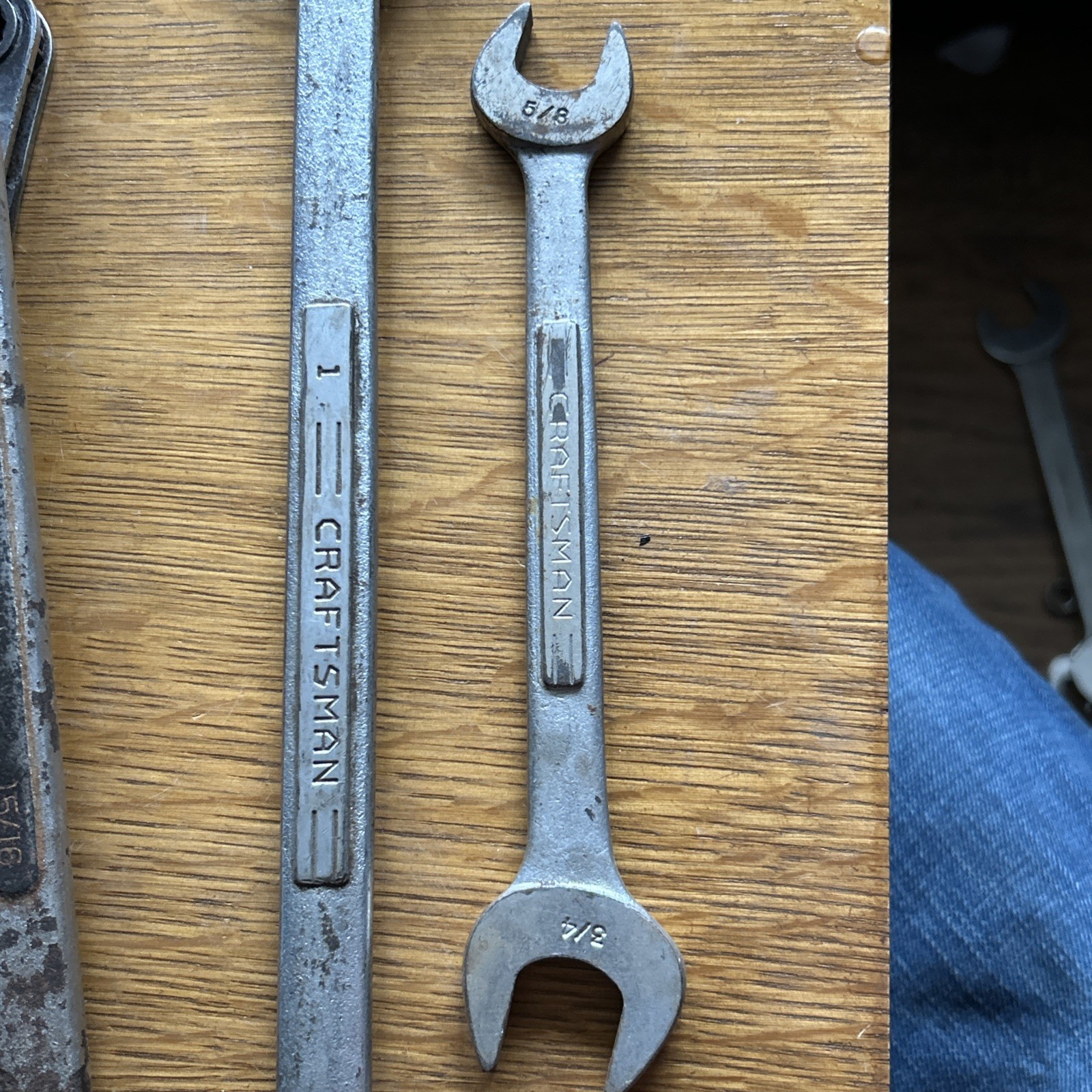 Lot Of 10 Various Sizes , Vintage S-K Wayne & Craftsman Wrenches