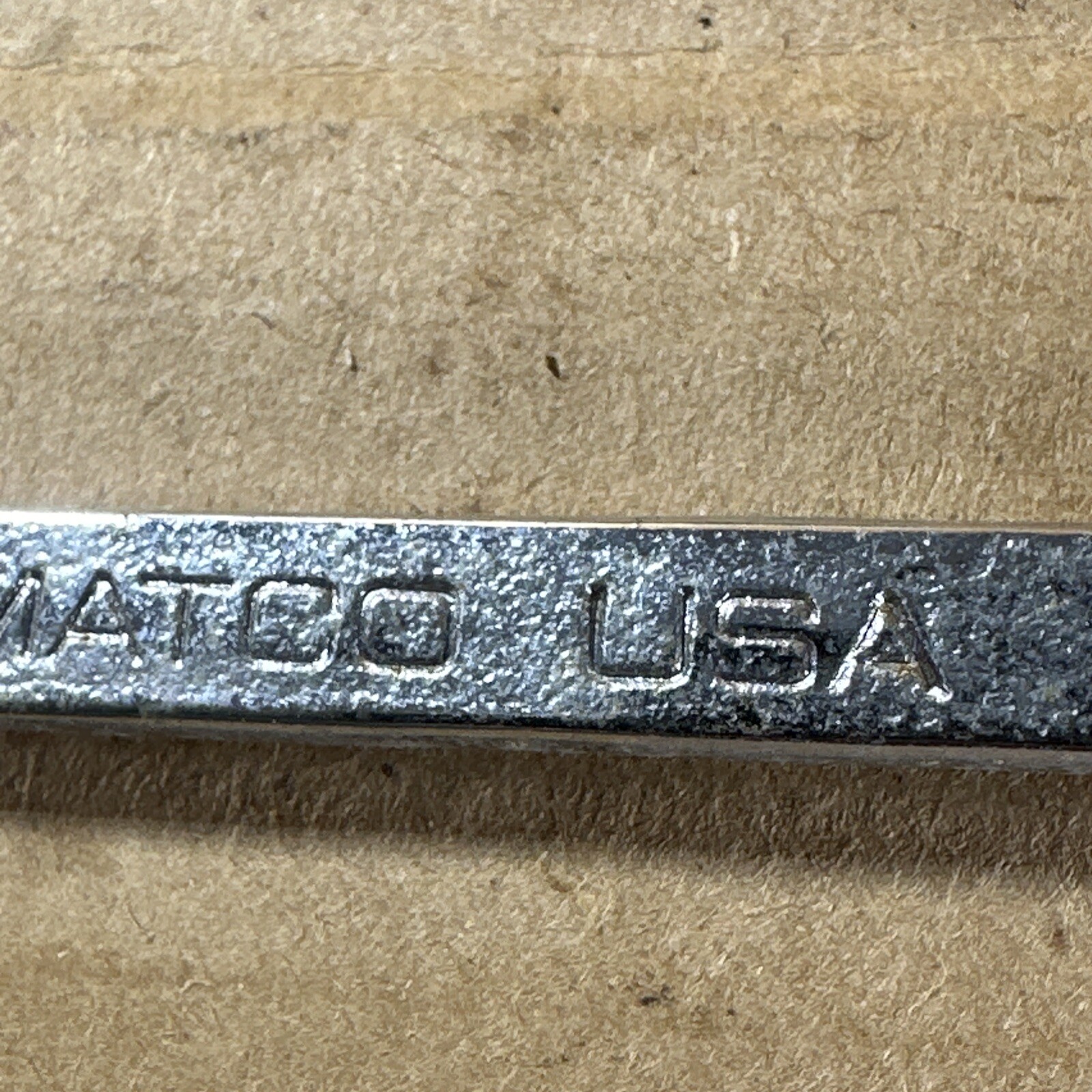 MATCO USA WCH 126 SAE 3/8” Combination Wrench 6 Pt. Chrome