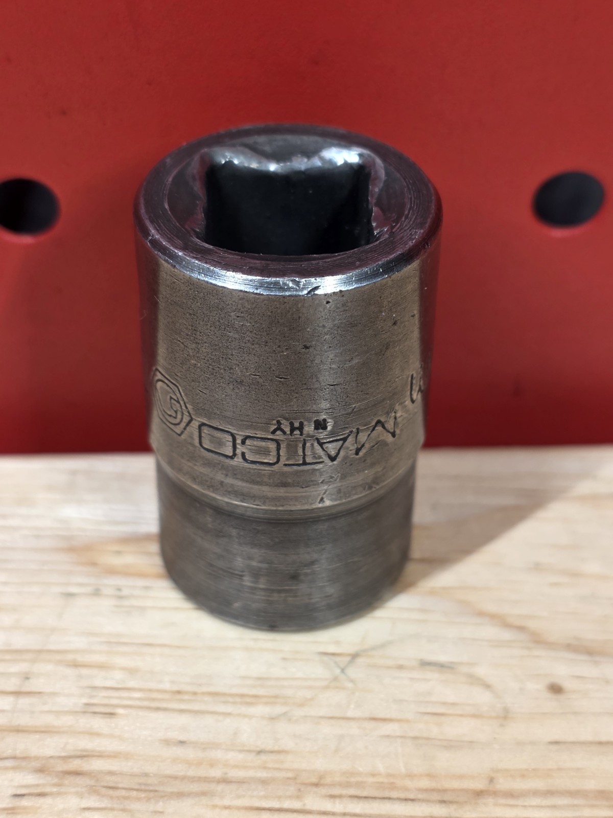 Matco Tools CP15M6 15mm Metric 1/2″ Drive Shallow 6-Point Impact Socket