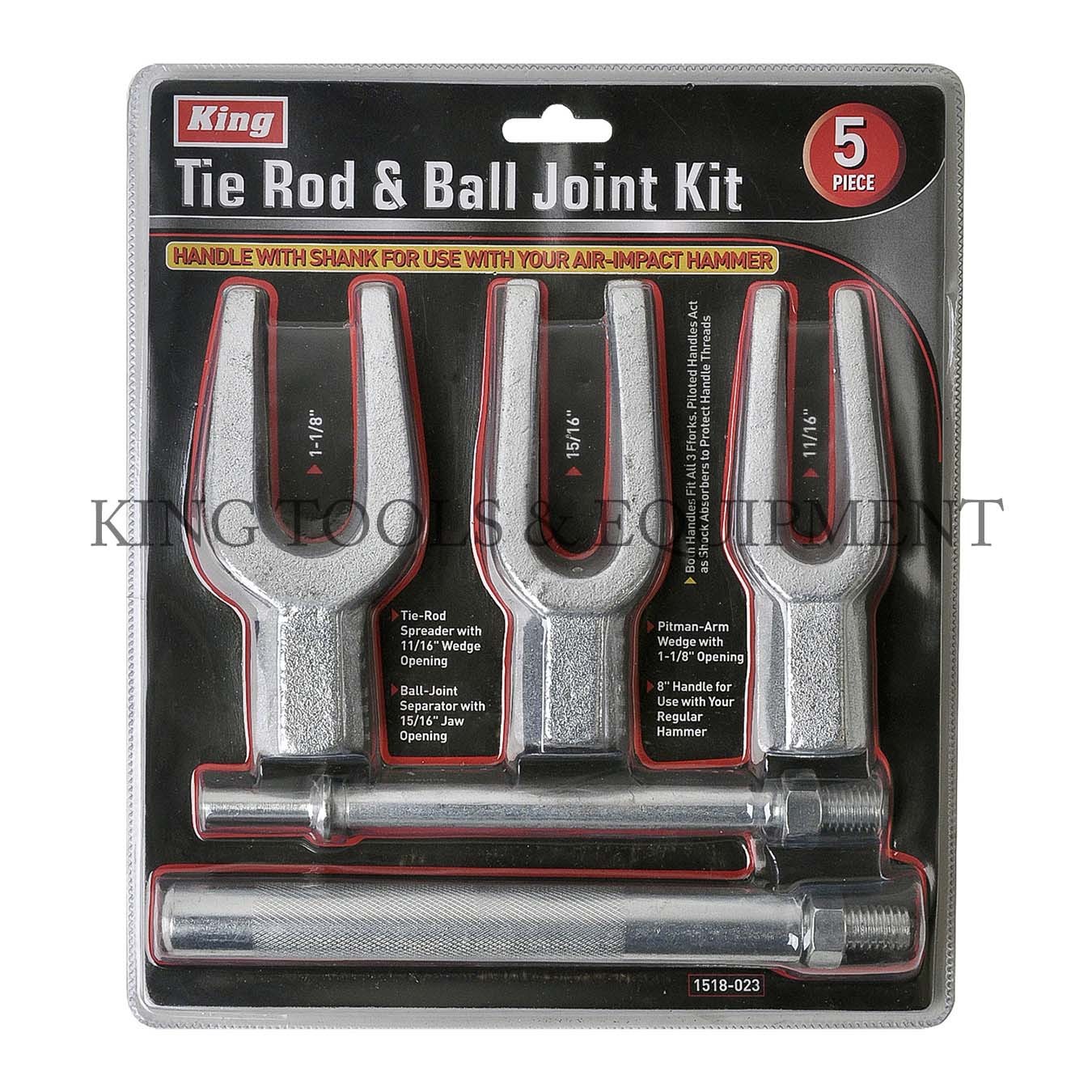 New KING Tie Rod Ball Joint & Pitman Arm Separator, 3 Sizes Pickle Fork Spreader
