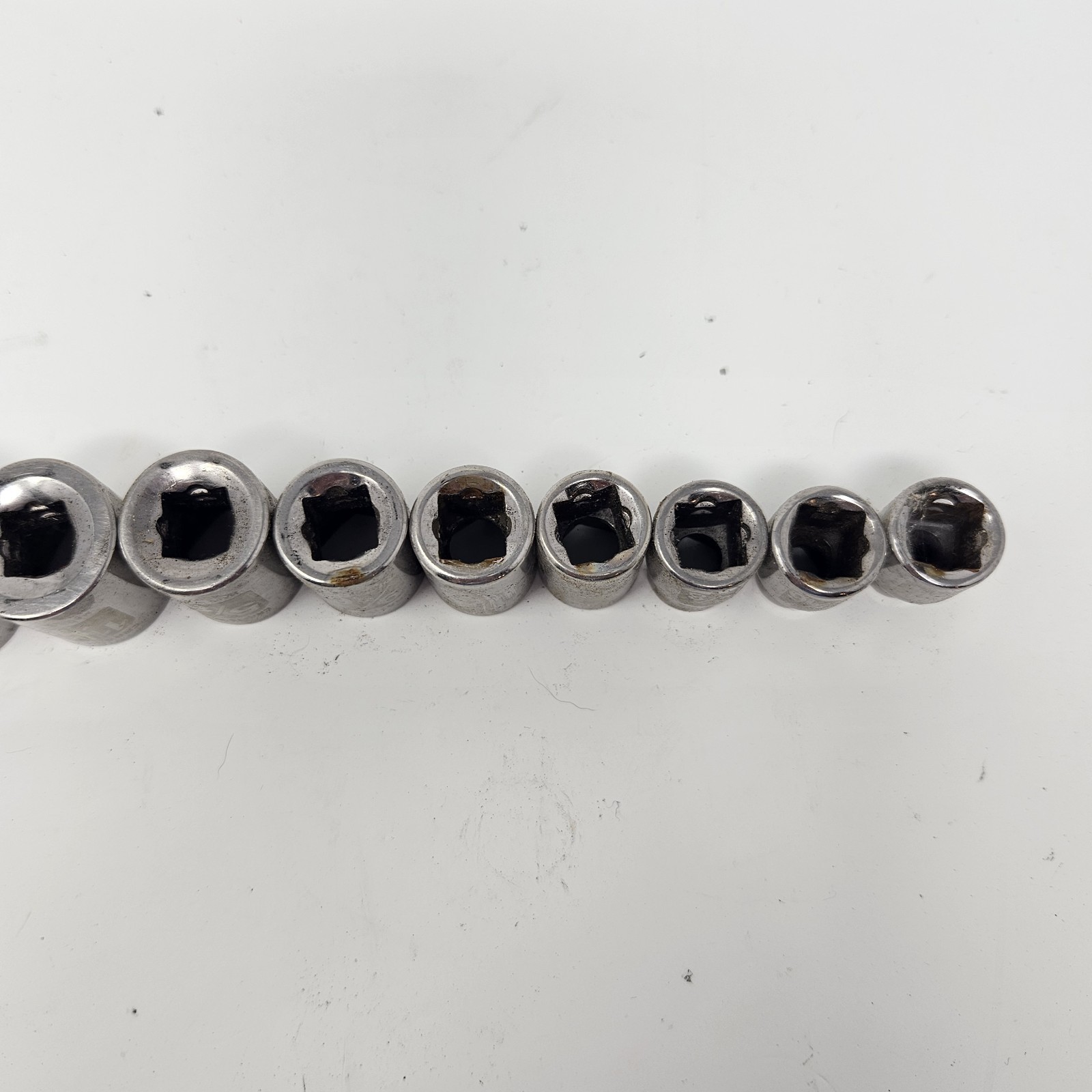 Craftsman USA Socket Set SAE 6 Pt Point 3/8 Drive Shallow