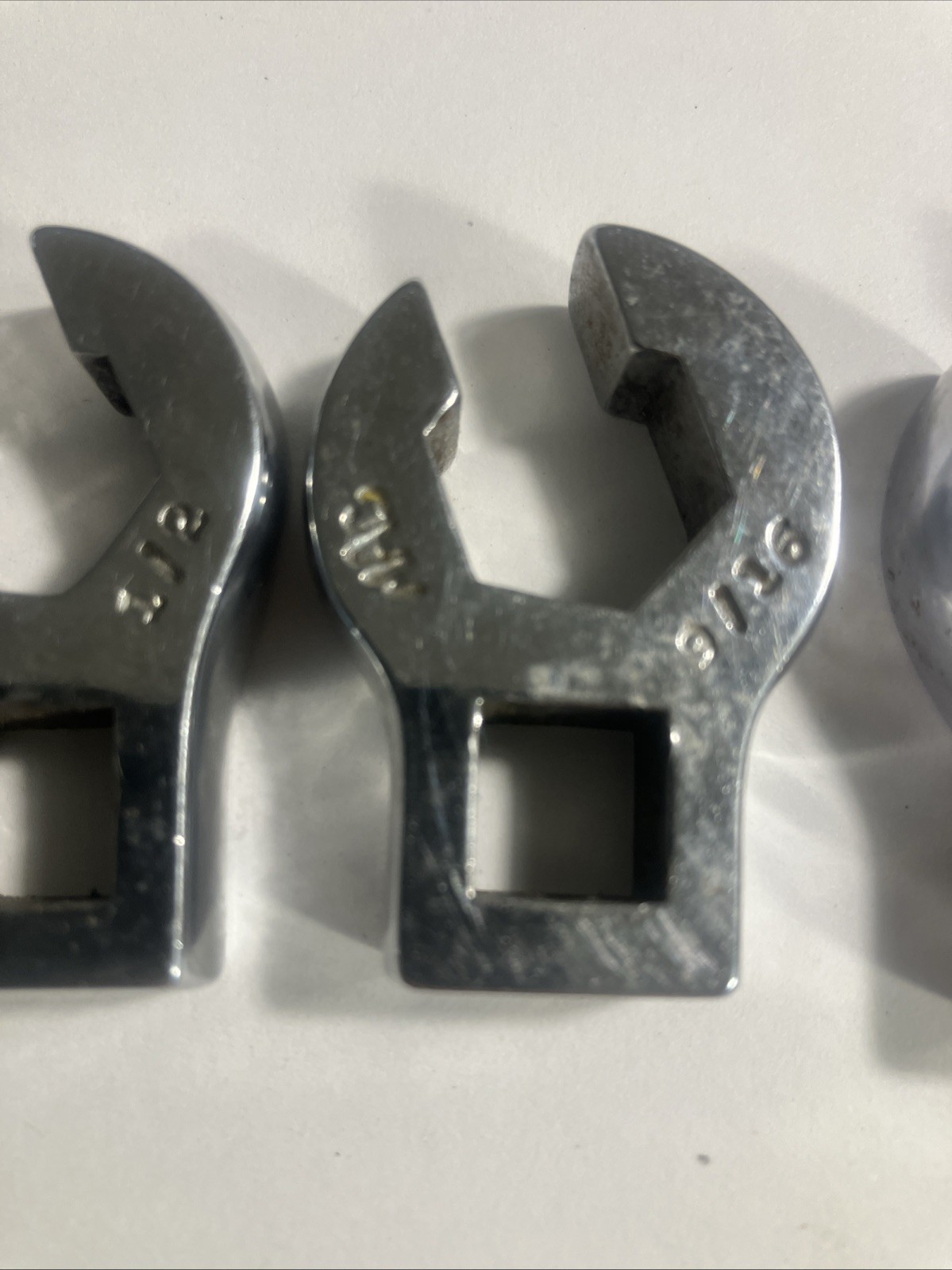 MAC Tools SAE 3/8″ Drive 18mm,3/4,5/8,9/16,1/2,Wrench Open Crowfoot Socket Lot