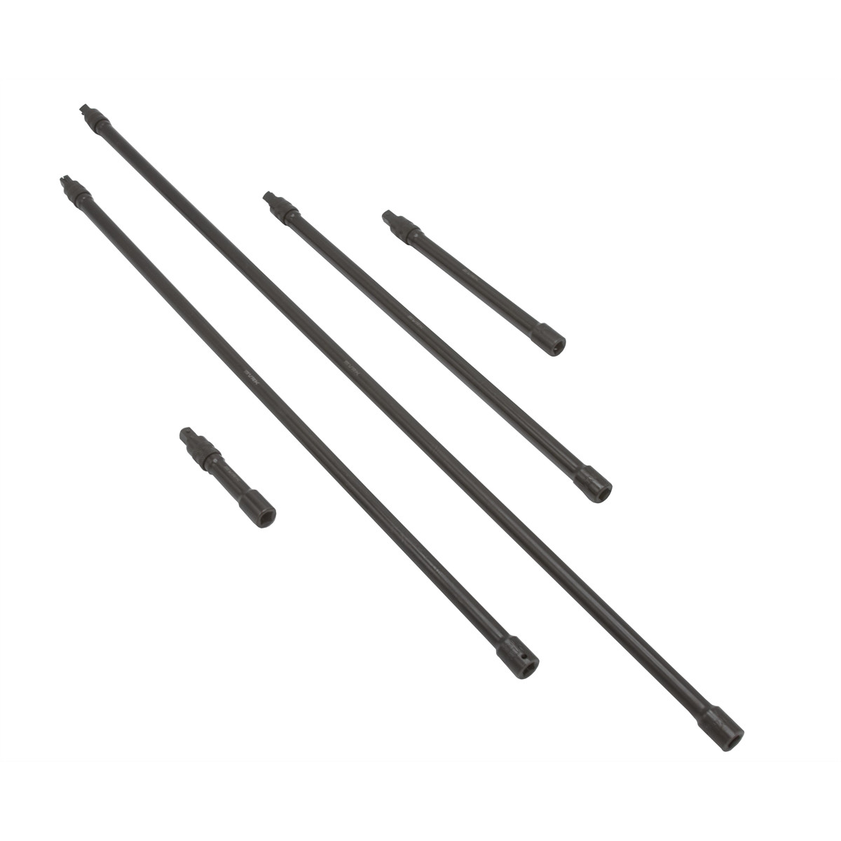 VIM Tools ILEX400USA 1/4″ Impact Locking Extension Set, 5-Piece USA-Made