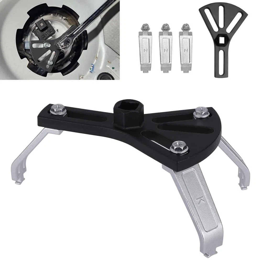 Car Fuel Pump Removal Tool Adjustable Fuel Tank Lock Ring Remover Tool