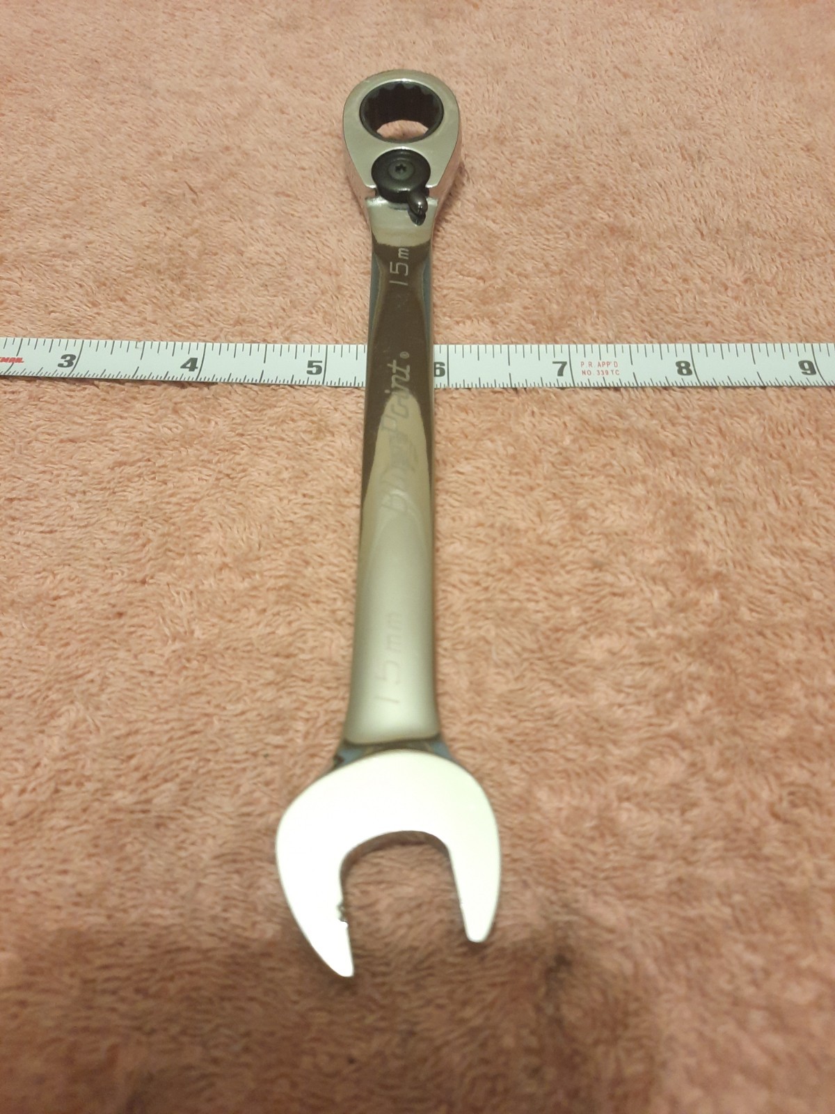 Blue Point By Snap On Tools 15 Mm Combination Ratchet Wrench Reversible