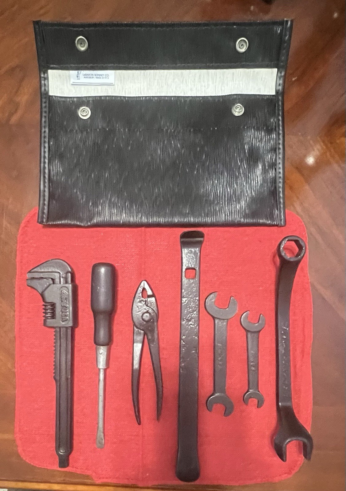 Vintage Ford Tool Kit 1938 Ford Complete with 7 Tools and Tool Bag