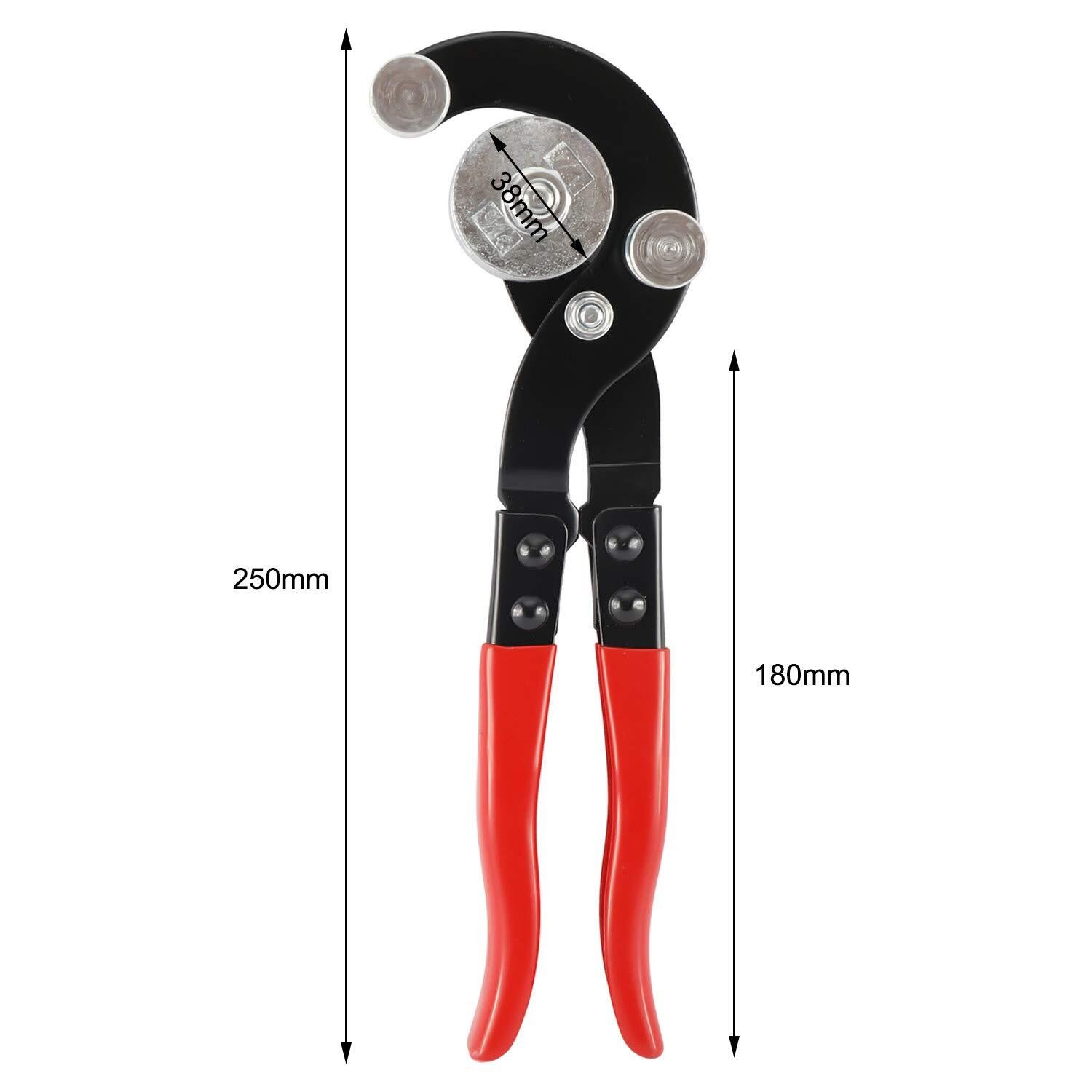 4-in-1 Way Brake Pipe Bender Fuel line Tubing Bending Tool 3/16″ 1/4″ 5/16″ 3/8″