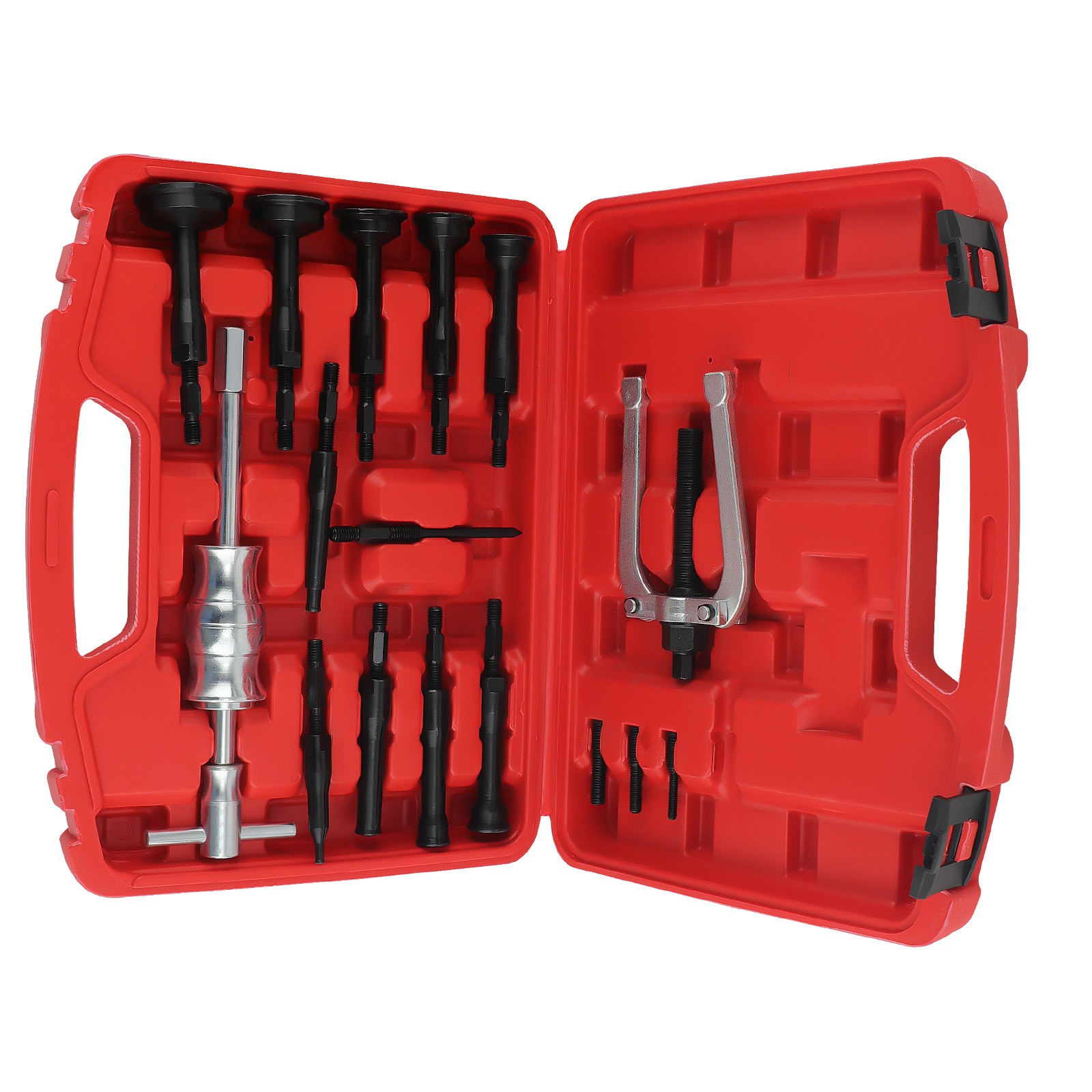 16pcs Inner Bearing Extractor Blind Pilot Bushes Bearings Removal Tool Set