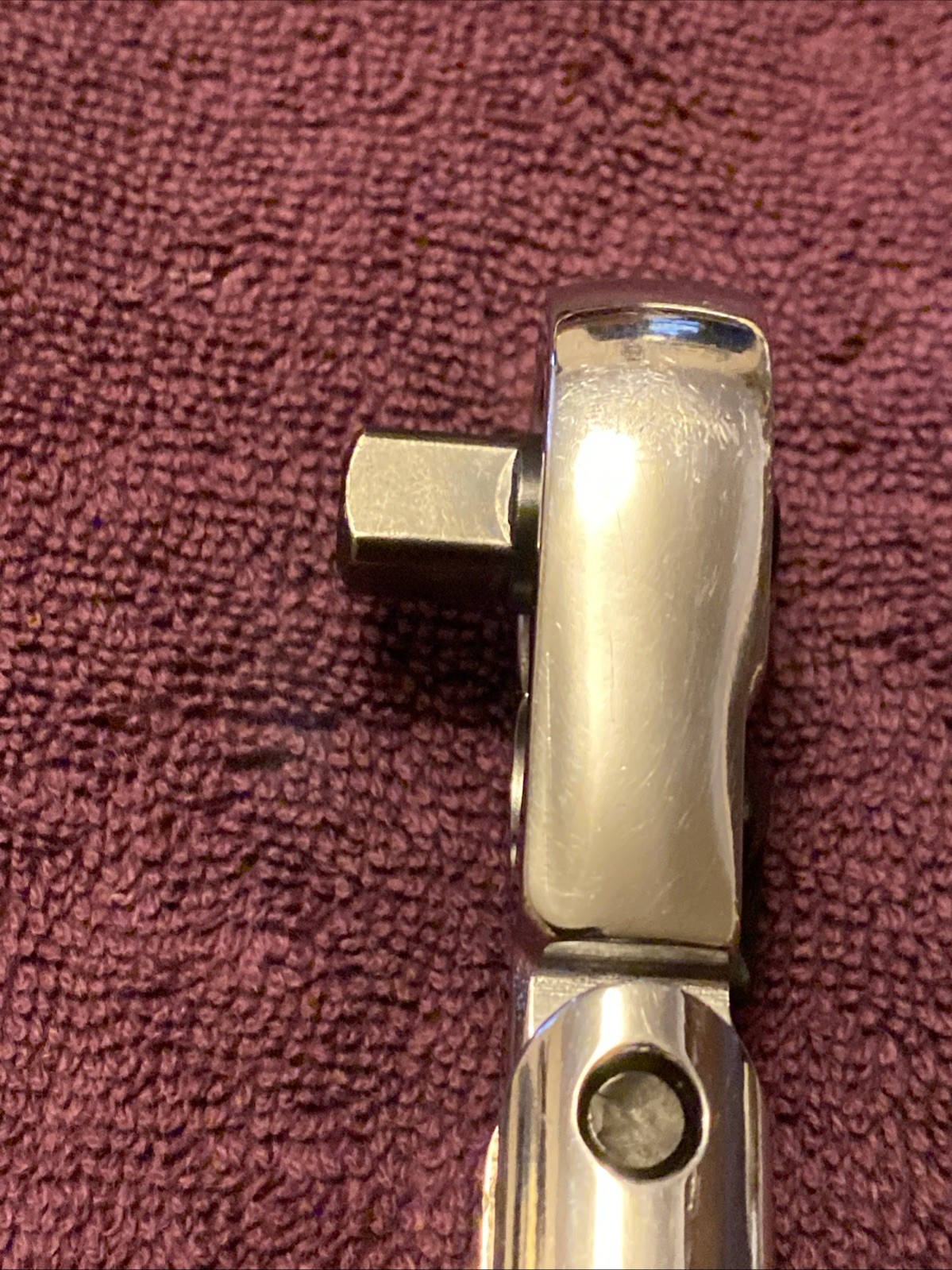 Vintage Craftsman 44834 VM 3/8” Drive Flex Head Stubby Ratchet USA Excellent