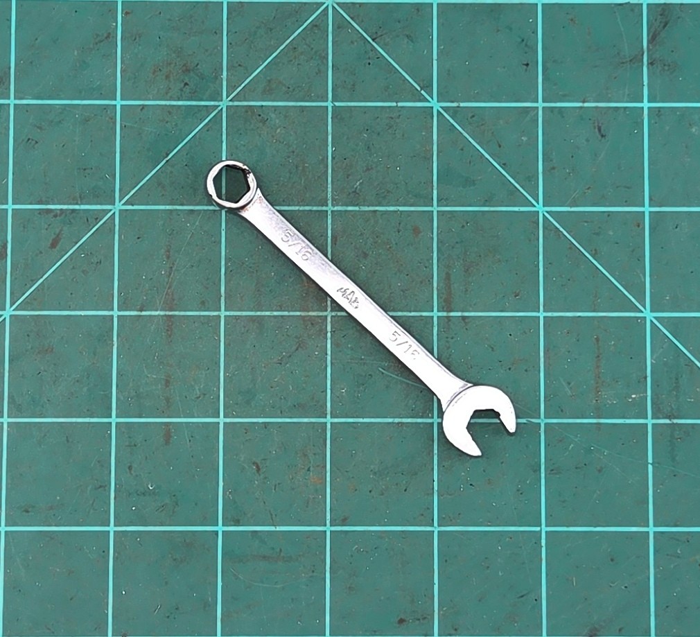 Mac Tools USA CH10R 5/16″ 6-Point Chrome Short Stubby Combination Wrench