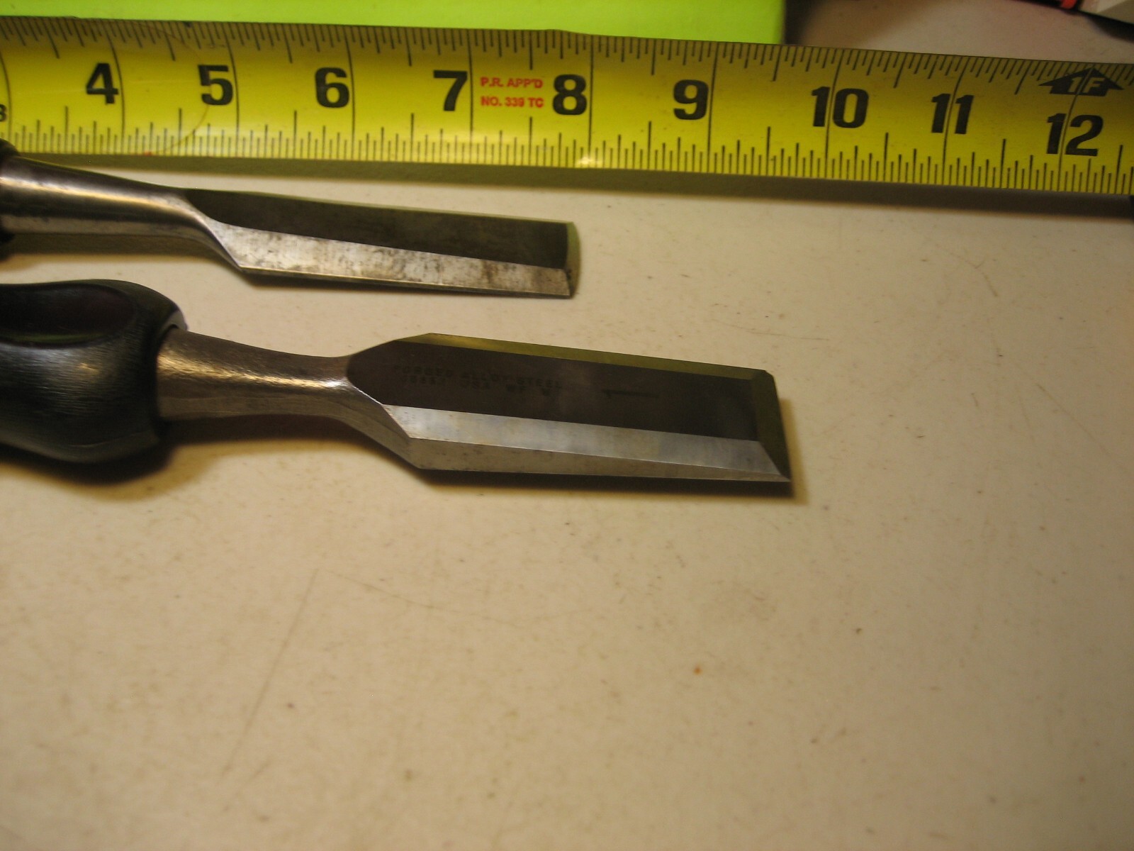 CRAFTSMAN 1″ STRIKING Wood Chisel PLUS EXTRA BOTH USA