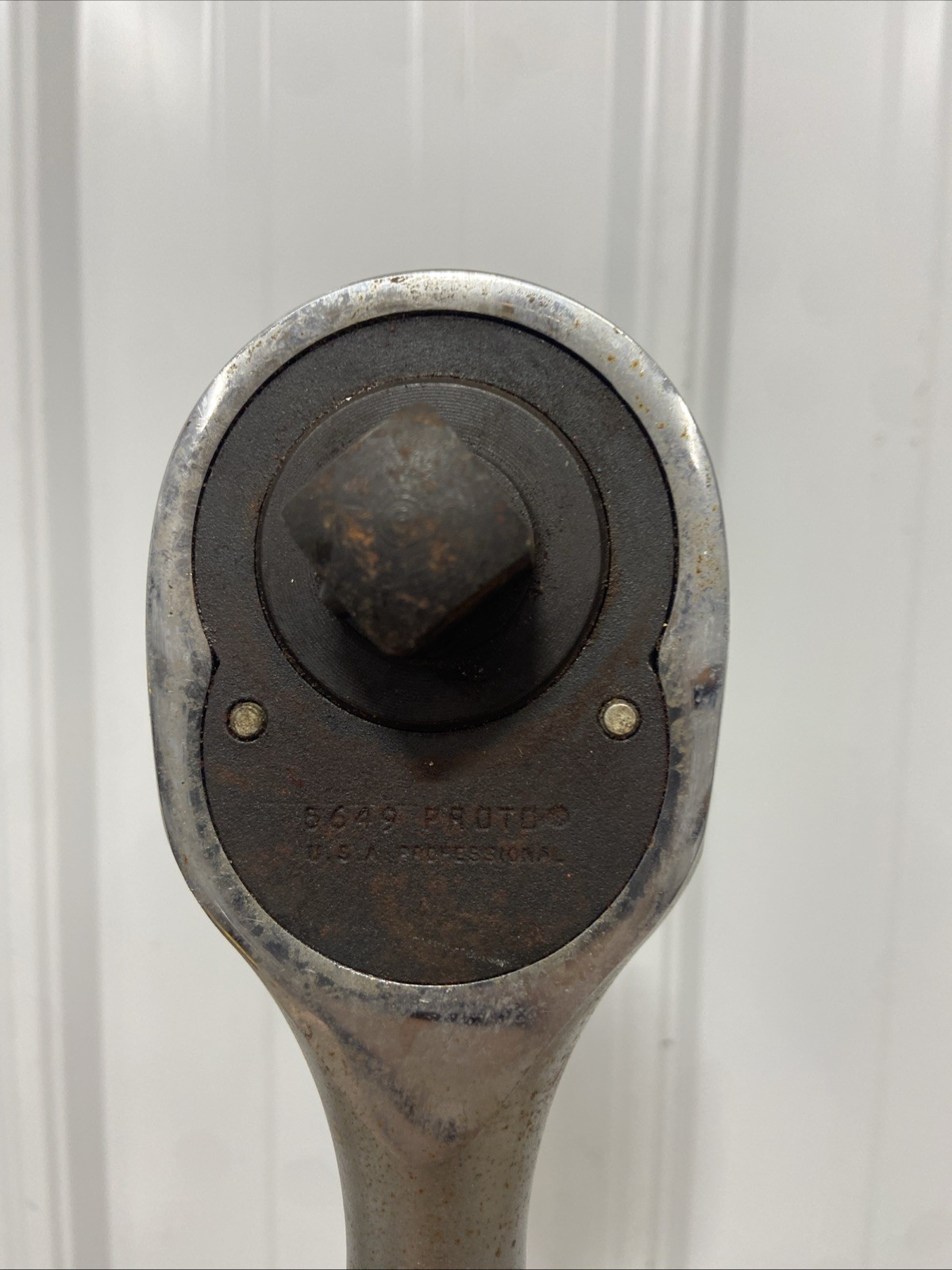 Vintage Proto 5649 Ratchet Wrench 3/4″ Drive Pear Head 20″ USA Heavy Duty
