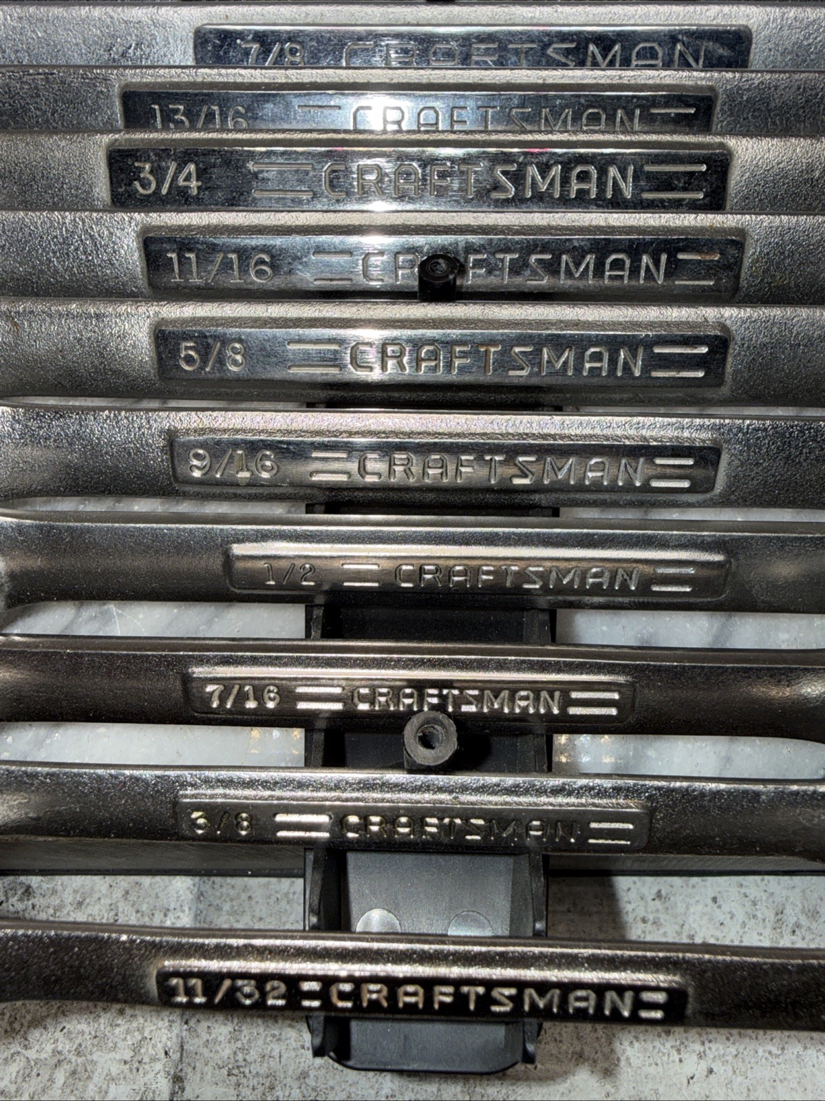 Craftsman , 14 pieces combination wrenches SAE 12 point, Made in the USA