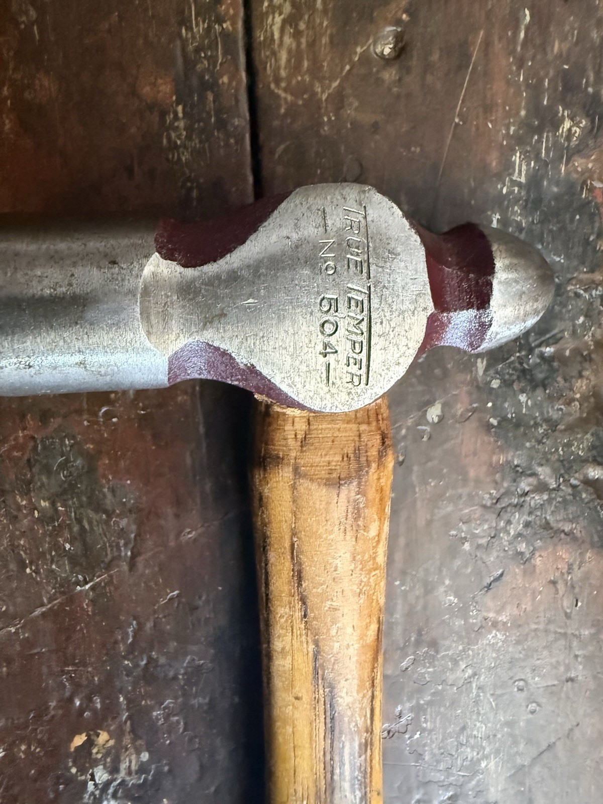 Vintage True Temper No. 604 Auto Body Hammer Bumping Sheet Metal Fender