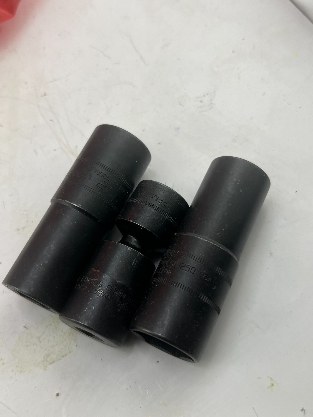 Pack Of 3 Blue-Point LSR1250 1/2″, Square Snap-on IPFM17C 3/8″ Drive 17mm Metric