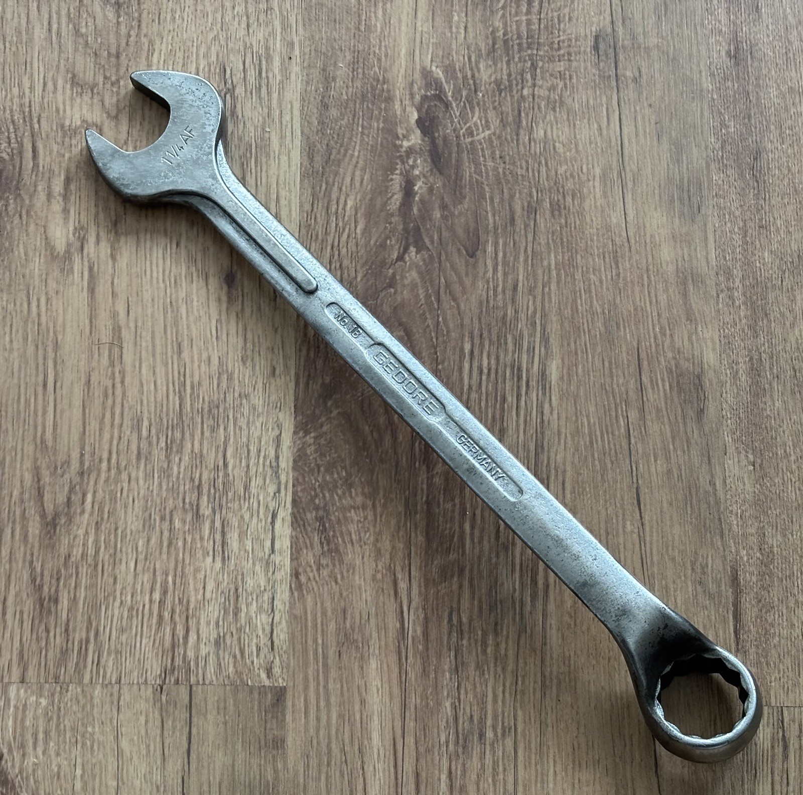 GEDORE No1B 1.1/4″ AF Size – COMBINATION SPANNER – High Quality / Germany