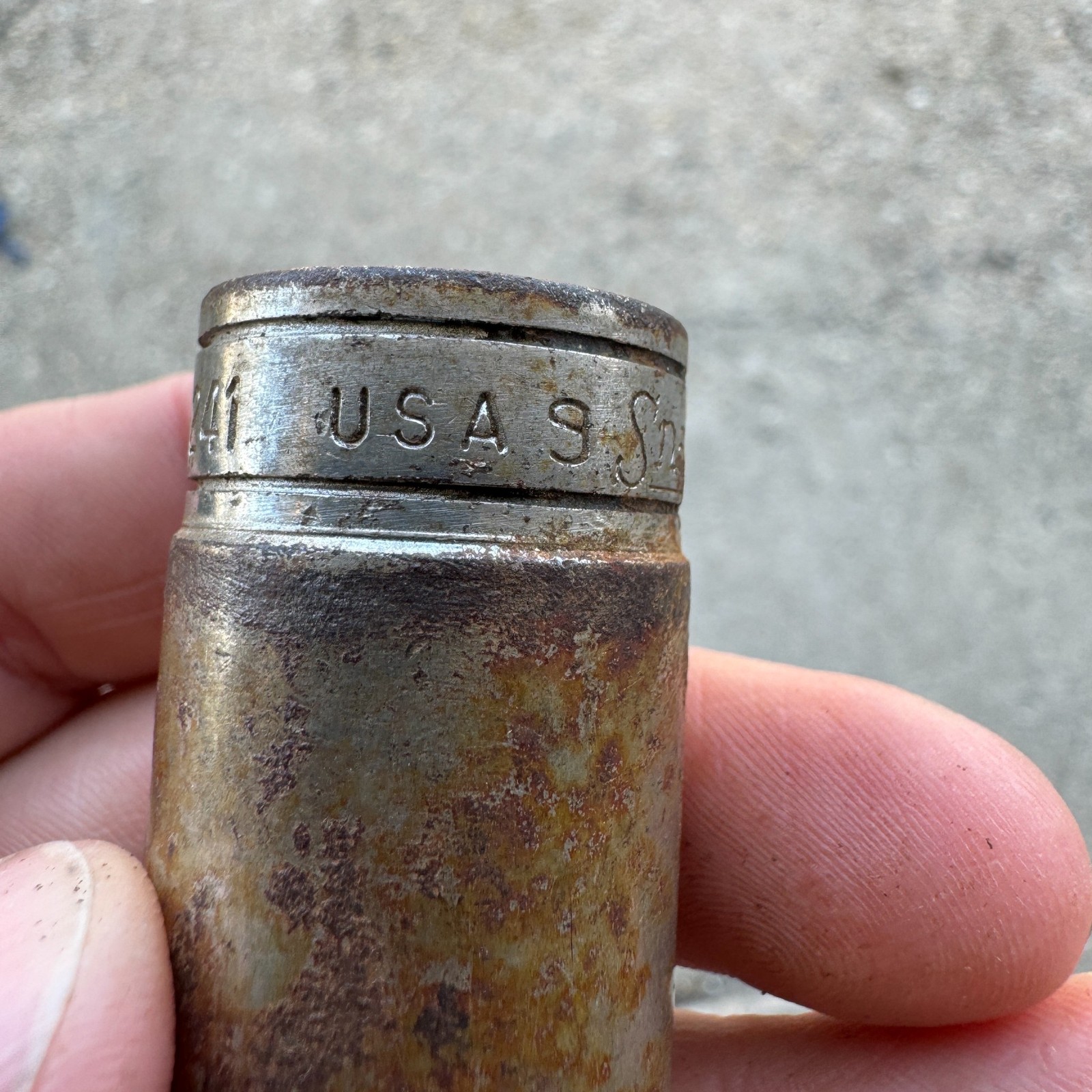 VTG Snap On 3/8″ Drive 3/4″ Deep 12pt SAE Standard Socket SF241