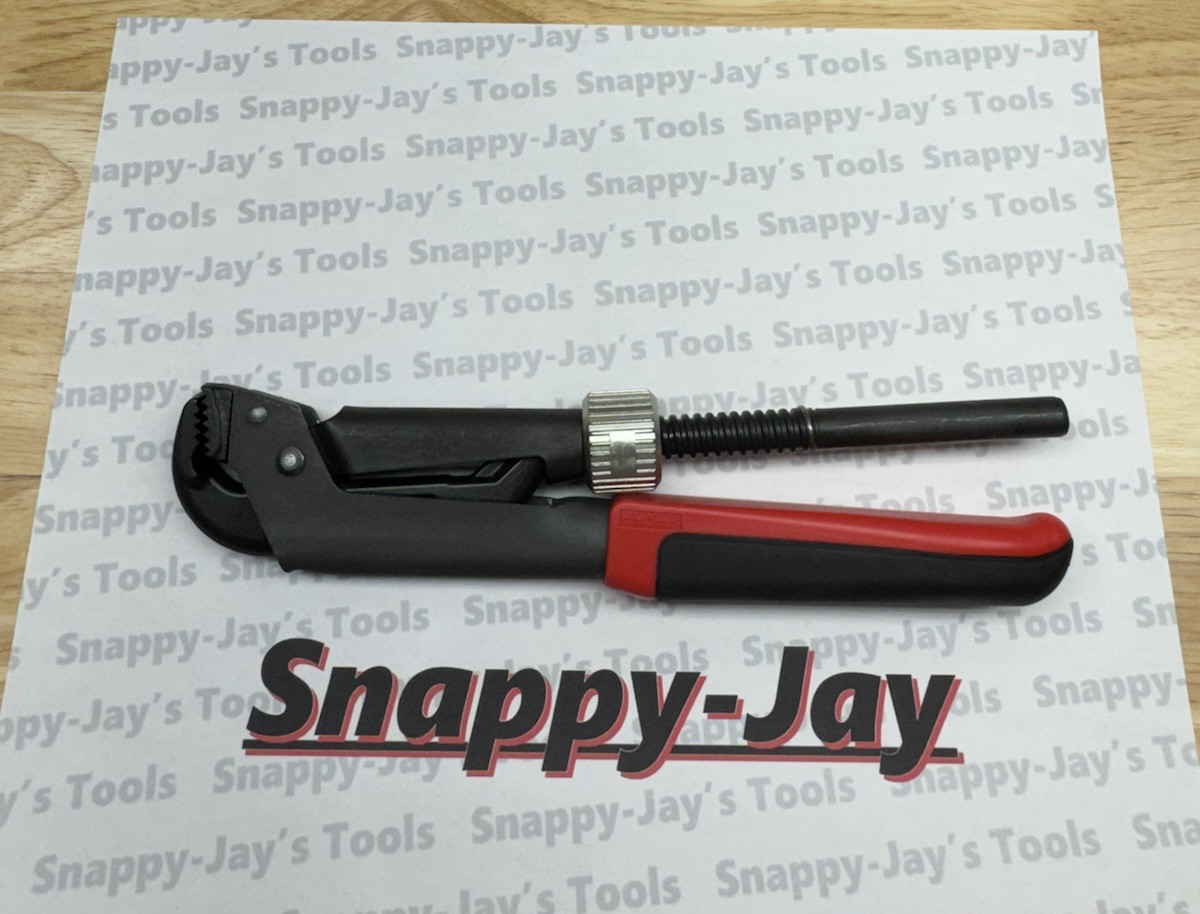 Snap-on Tools NEW RED 8-5/8″ Soft Grip Quick Adjust Pliers Wrench PWZ0QA