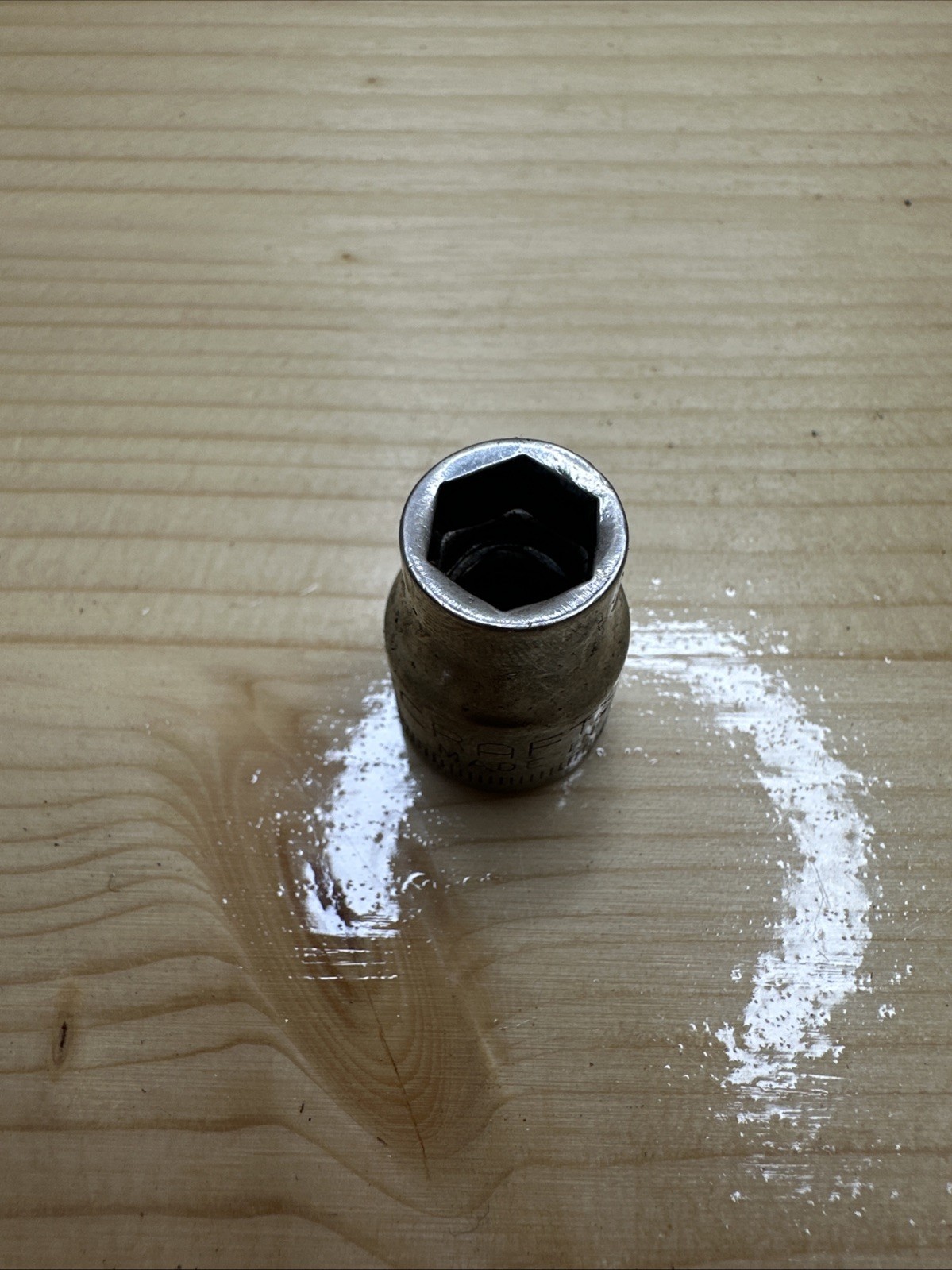 Vintage Craftsman 3/8″ Drive 9mm 6 Pt Shallow Socket G1 43541 USA