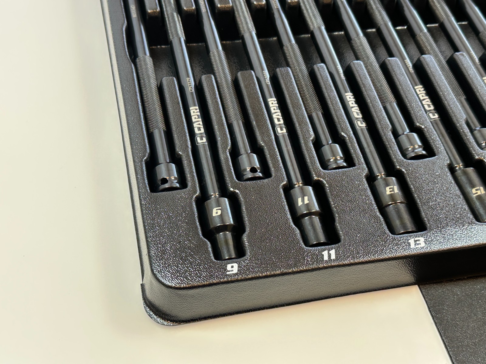 NEW Capri 3/8″ Drive METRIC Pinless Universal Long Extension Impact Socket Set